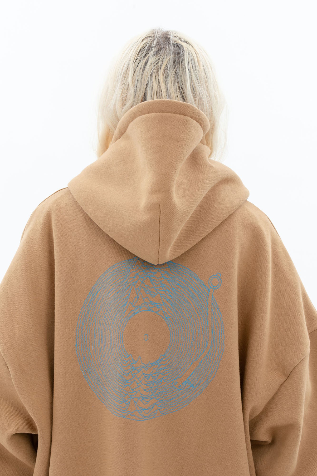 ERROR CODE ROBOT Fleetwood Mac Graphic Oversized Hooded Jacket, premium urban and streetwear designers apparel on PROJECTISR.com, ERROR CODE ROBOT