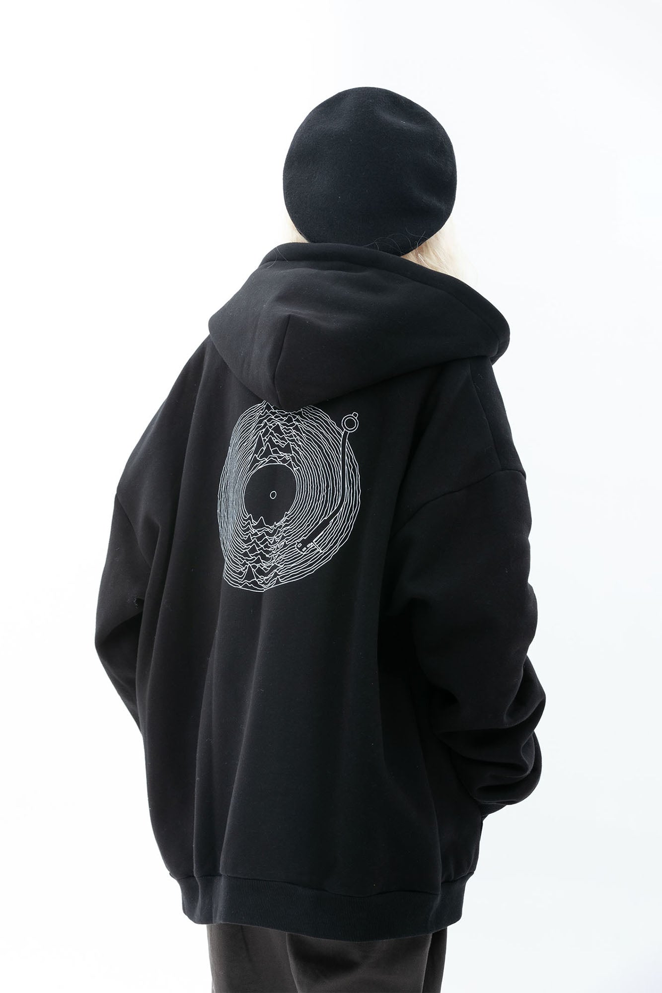 ERROR CODE ROBOT Fleetwood Mac Graphic Oversized Hooded Jacket, premium urban and streetwear designers apparel on PROJECTISR.com, ERROR CODE ROBOT