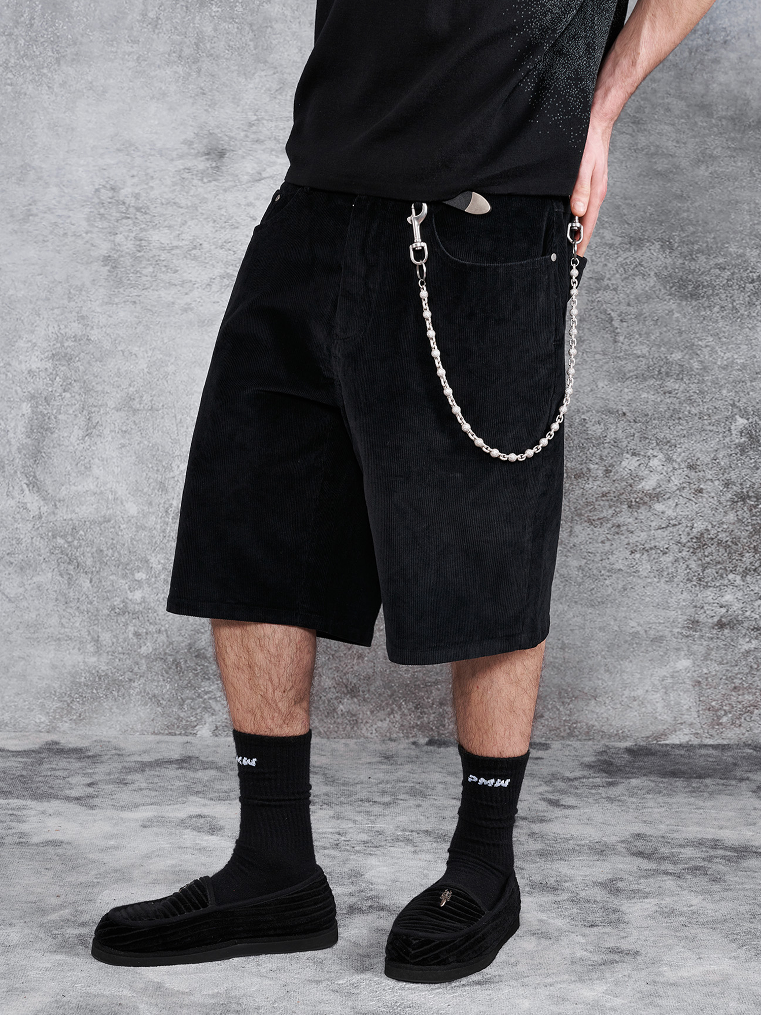 PMW Corduroy Straight-Leg Shorts, premium urban and streetwear designers apparel on PROJECTISR.com, PMW
