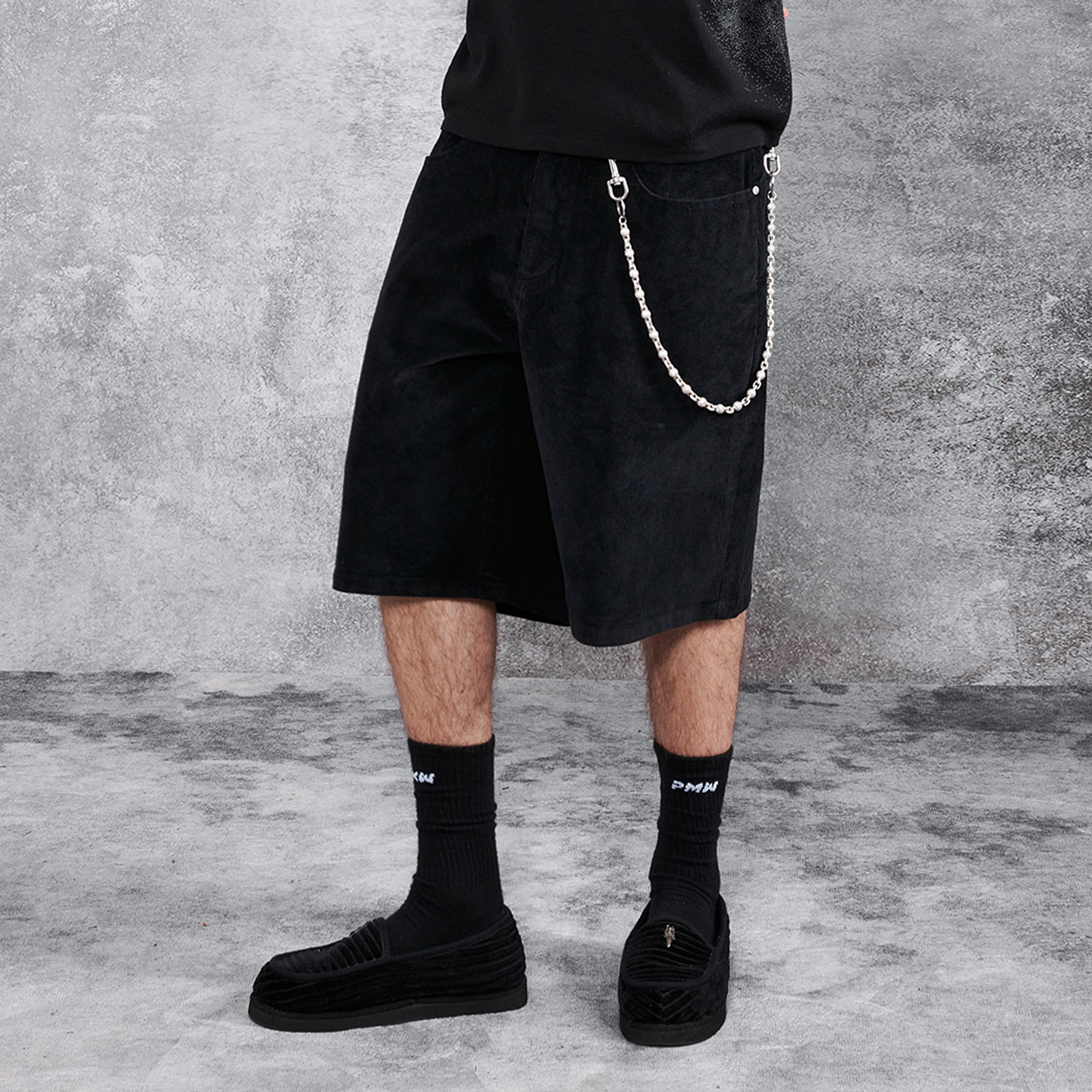 PMW Corduroy Straight-Leg Shorts, premium urban and streetwear designers apparel on PROJECTISR.com, PMW
