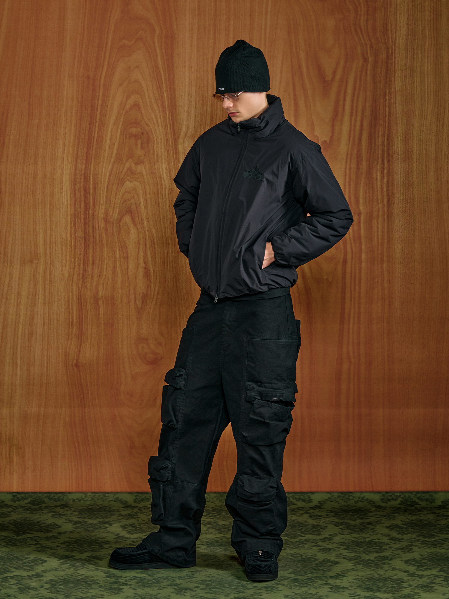 PMW Embroidered LOGO Waterproof Padded Jacket