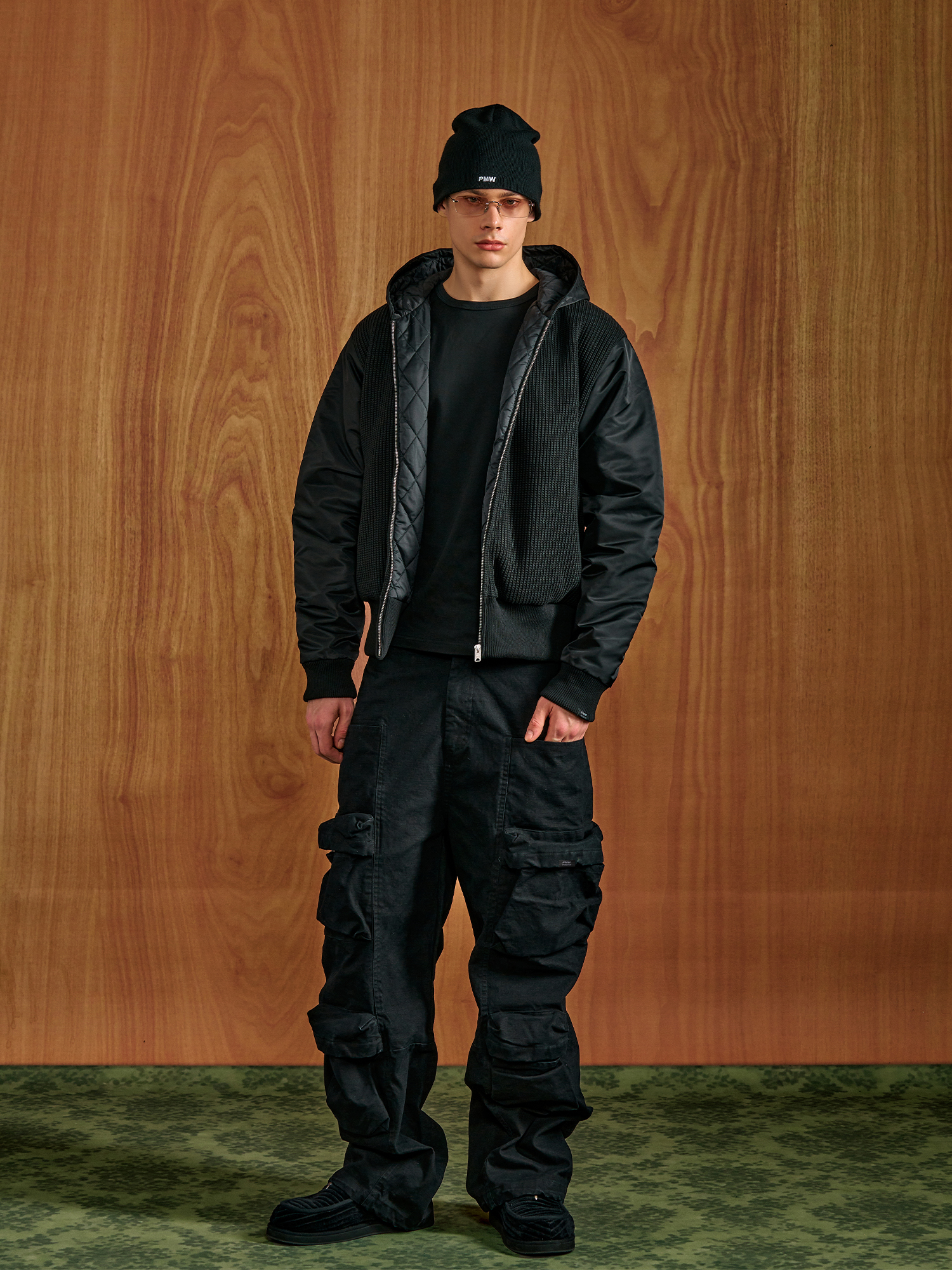 PMW Washed Multi-Pockets Cargo Pants