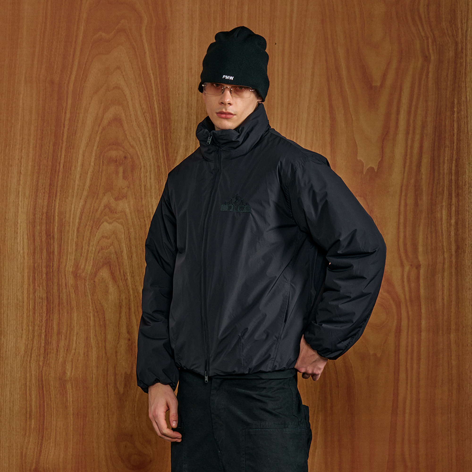 PMW Embroidered LOGO Waterproof Padded Jacket