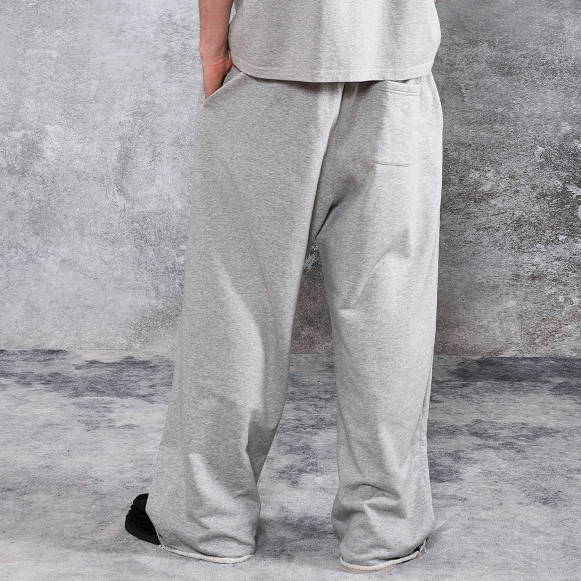 PMW Terry Wide-Leg Straight Sweatpants, premium urban and streetwear designers apparel on PROJECTISR.com, PMW