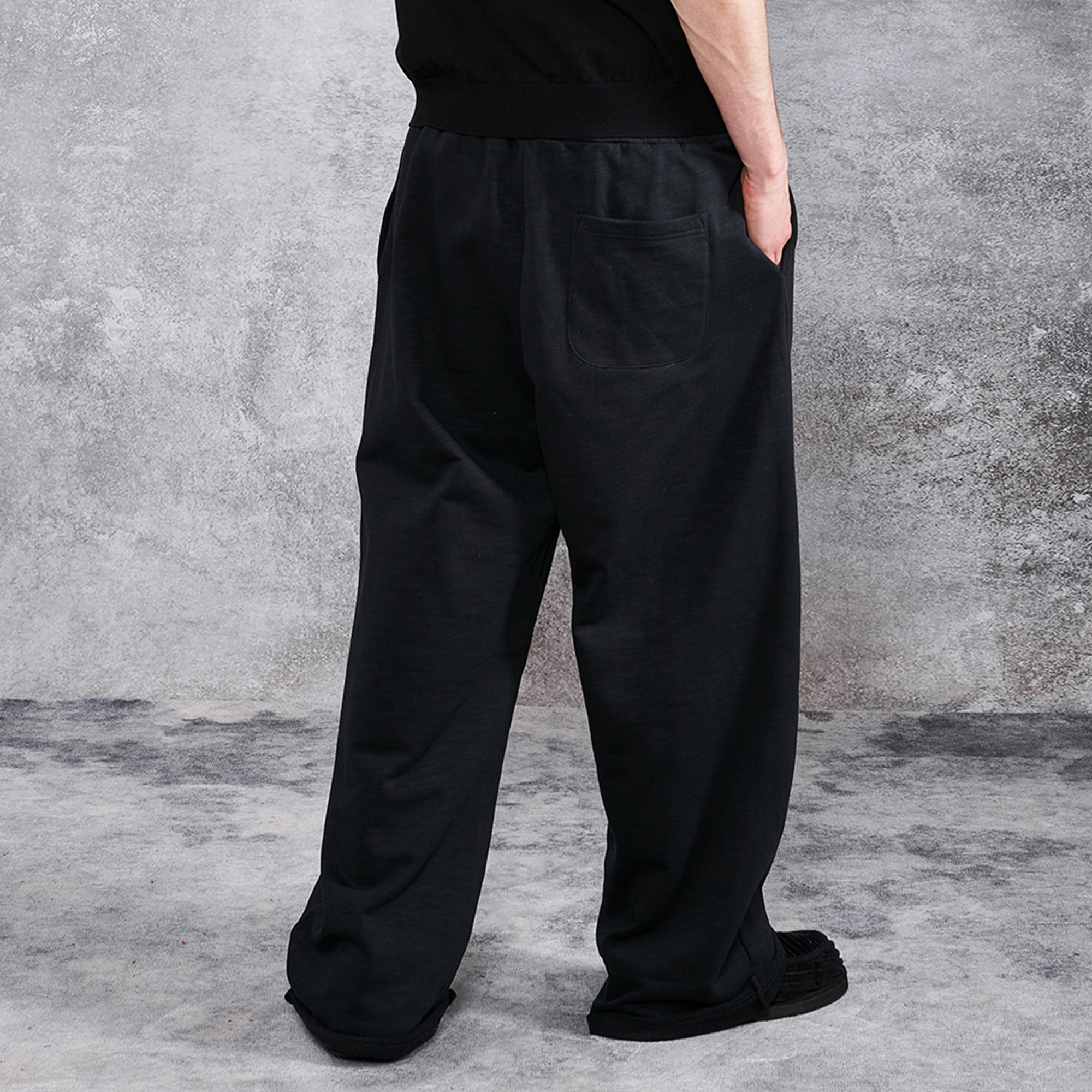 PMW Terry Wide-Leg Straight Sweatpants, premium urban and streetwear designers apparel on PROJECTISR.com, PMW