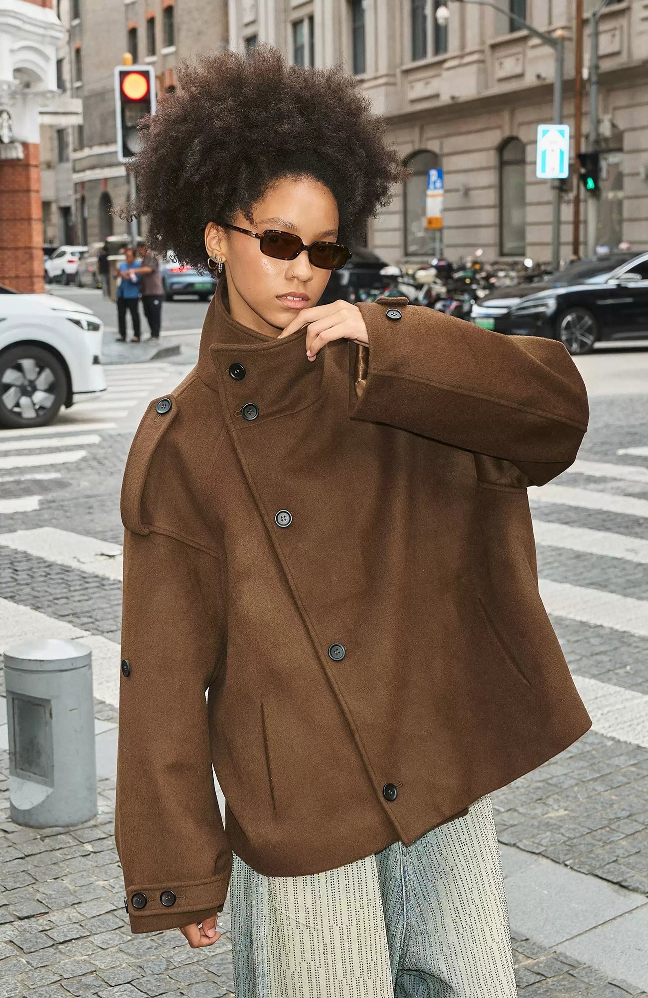 STEEPC Savile Wool Short Coat