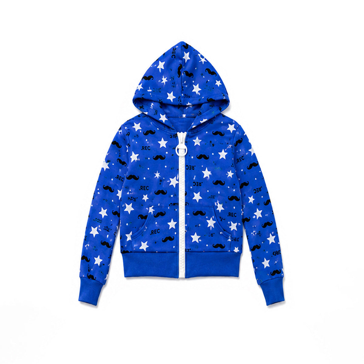 PAIKI Full-Print Zip-Up Hoodie