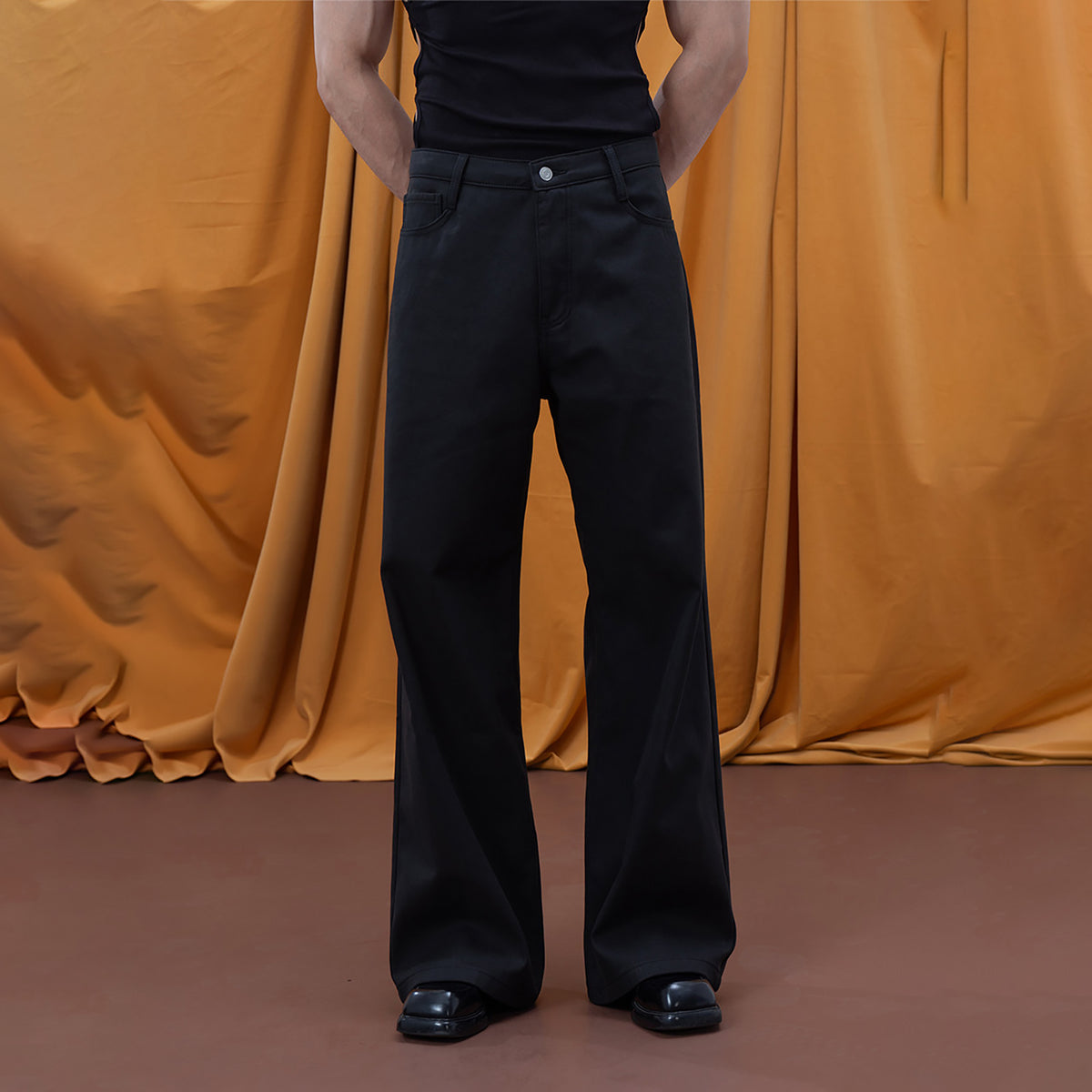 CLP Relaxed Wide-Leg Trousers, premium urban and streetwear designers apparel on PROJECTISR.com, CLP