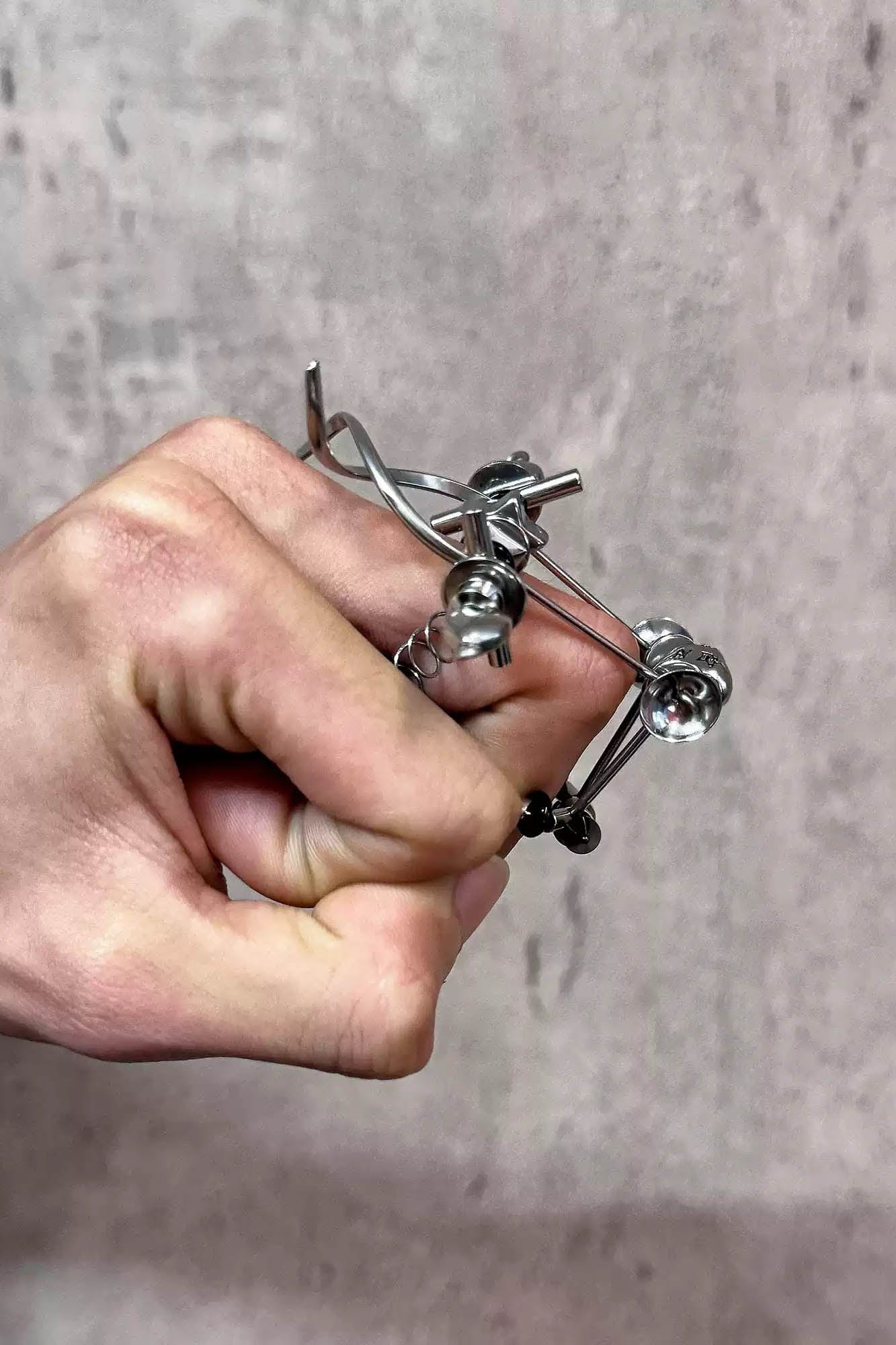 ILLUSORY Danger Signal Ring, premium urban and streetwear designers apparel on PROJECTISR.com, ILLUSORY