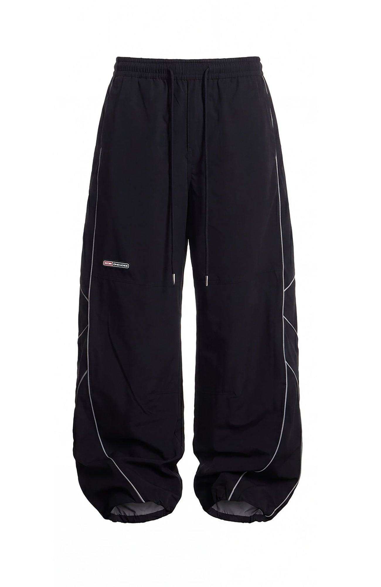 DND4DES Reflective Line Parachute Wide-Leg Pants