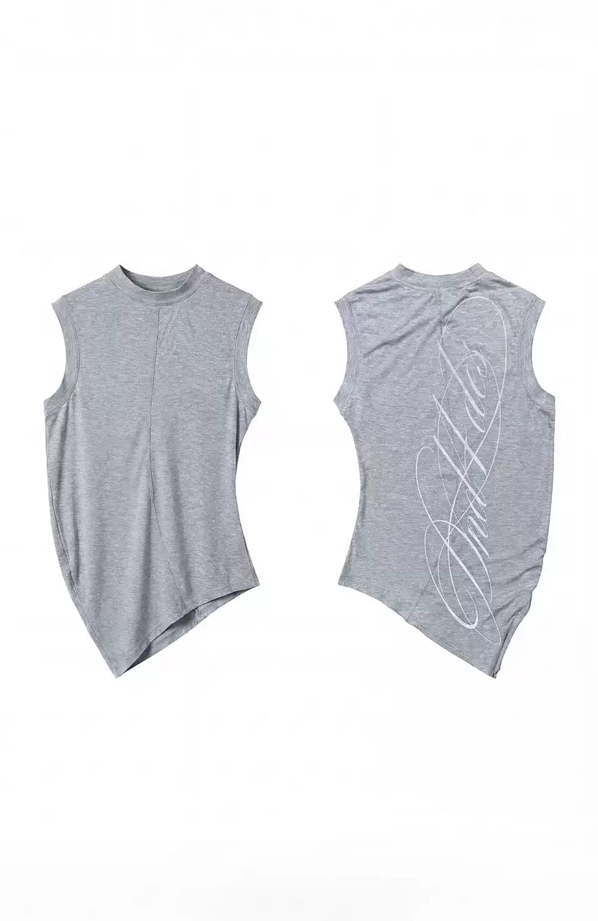 DND4DES Gothic Script Tank Top, premium urban and streetwear designers apparel on PROJECTISR.com, DND4DES