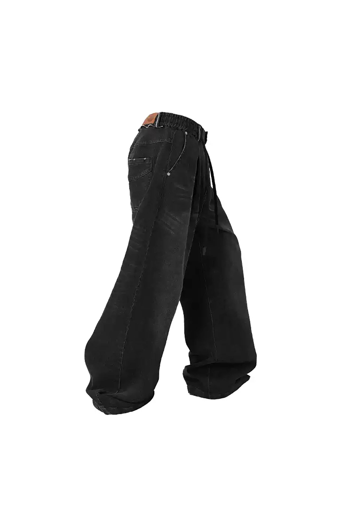 RELABEL Selvedge Washed Baggy Jeans