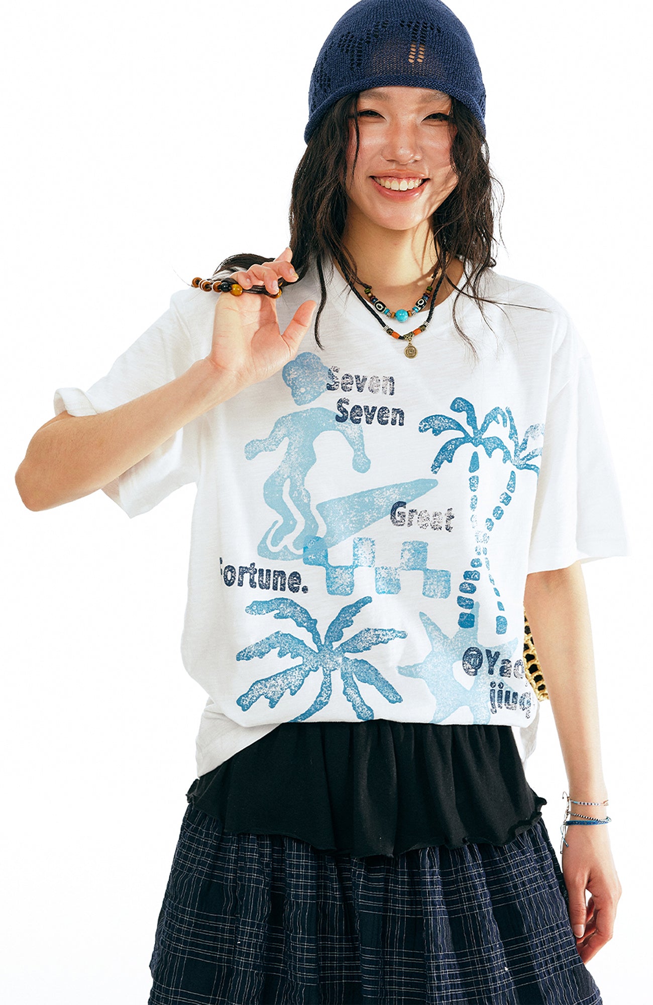 1997 POSTOFFICE Tropical Graphic T-Shirt, premium urban and streetwear designers apparel on PROJECTISR.com, 1997 POSTOFFICE