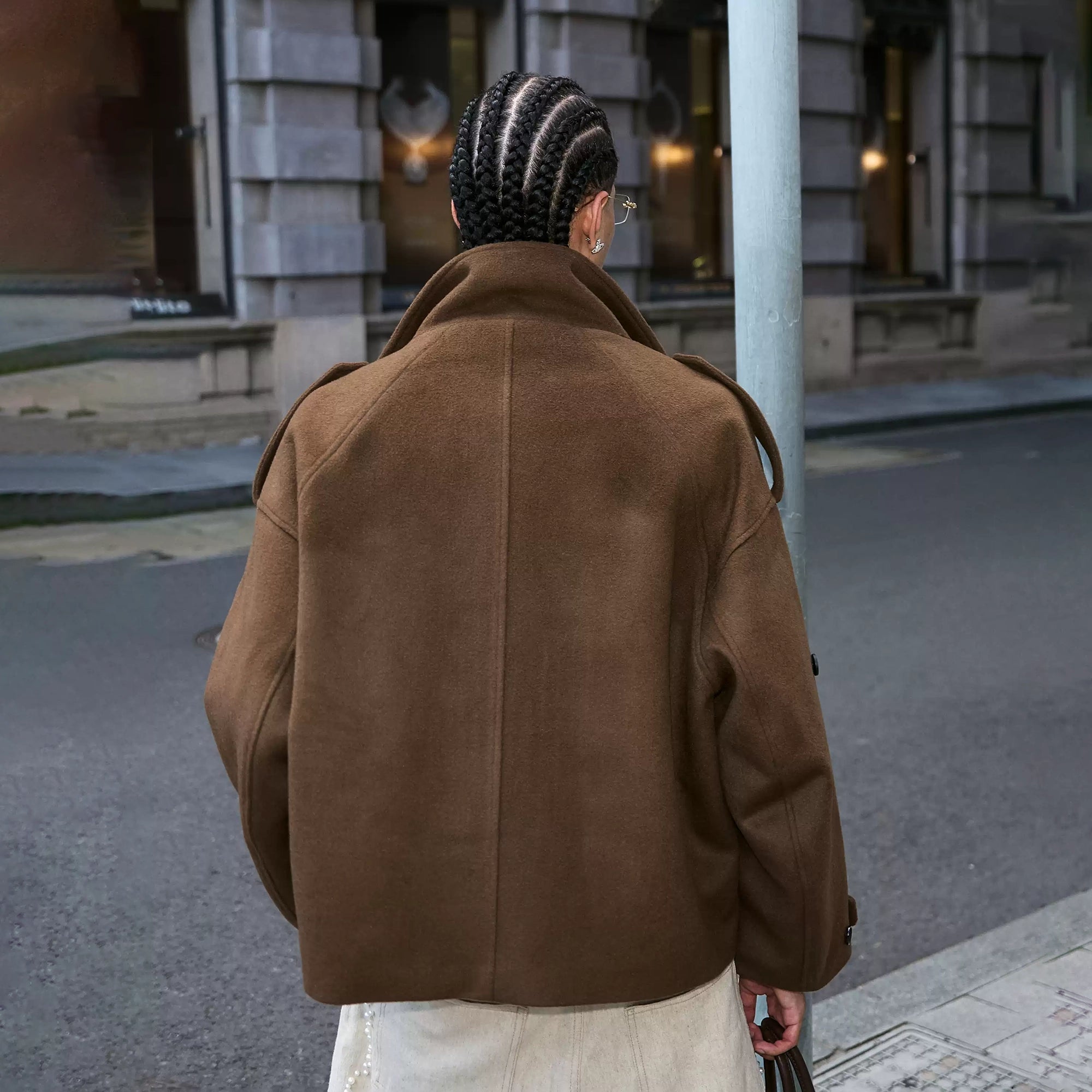 STEEPC Savile Wool Short Coat