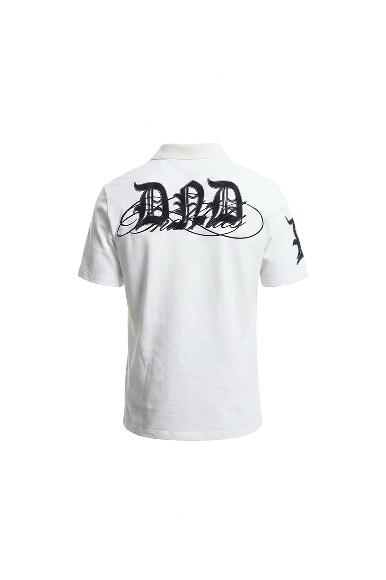 DND4DES Contrast Embroidered Polo Tee