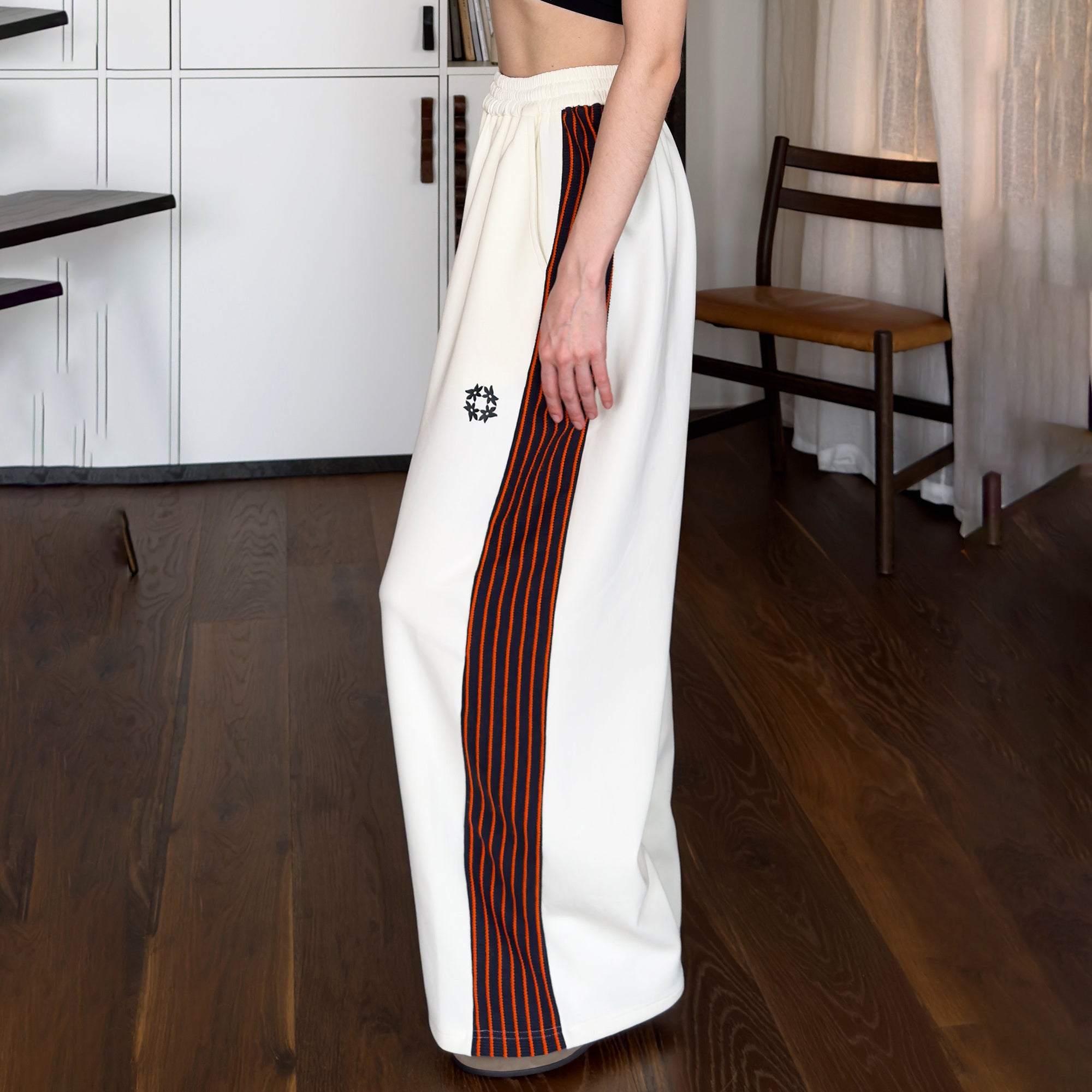 MIICHOUS Contrast Stripes Panel Pants, premium urban and streetwear designers apparel on PROJECTISR.com, MIICHOUS