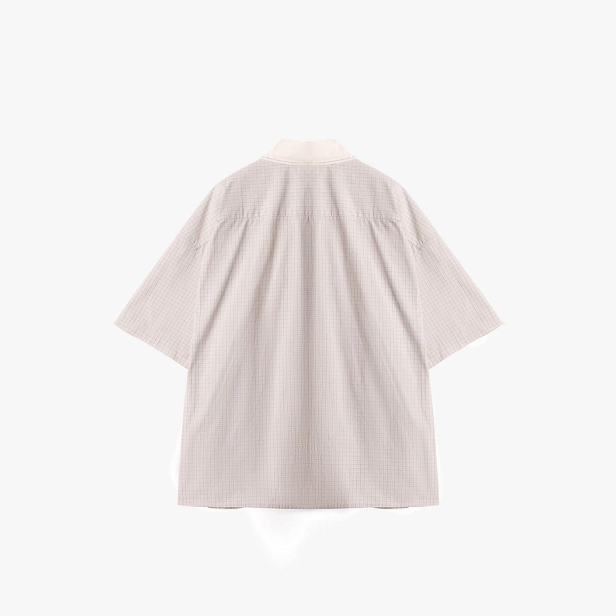 ERROR CODE ROBOT Multi-Studded Faux-Layer Short Sleeve Half Shirt, premium urban and streetwear designers apparel on PROJECTISR.com, ERROR CODE ROBOT