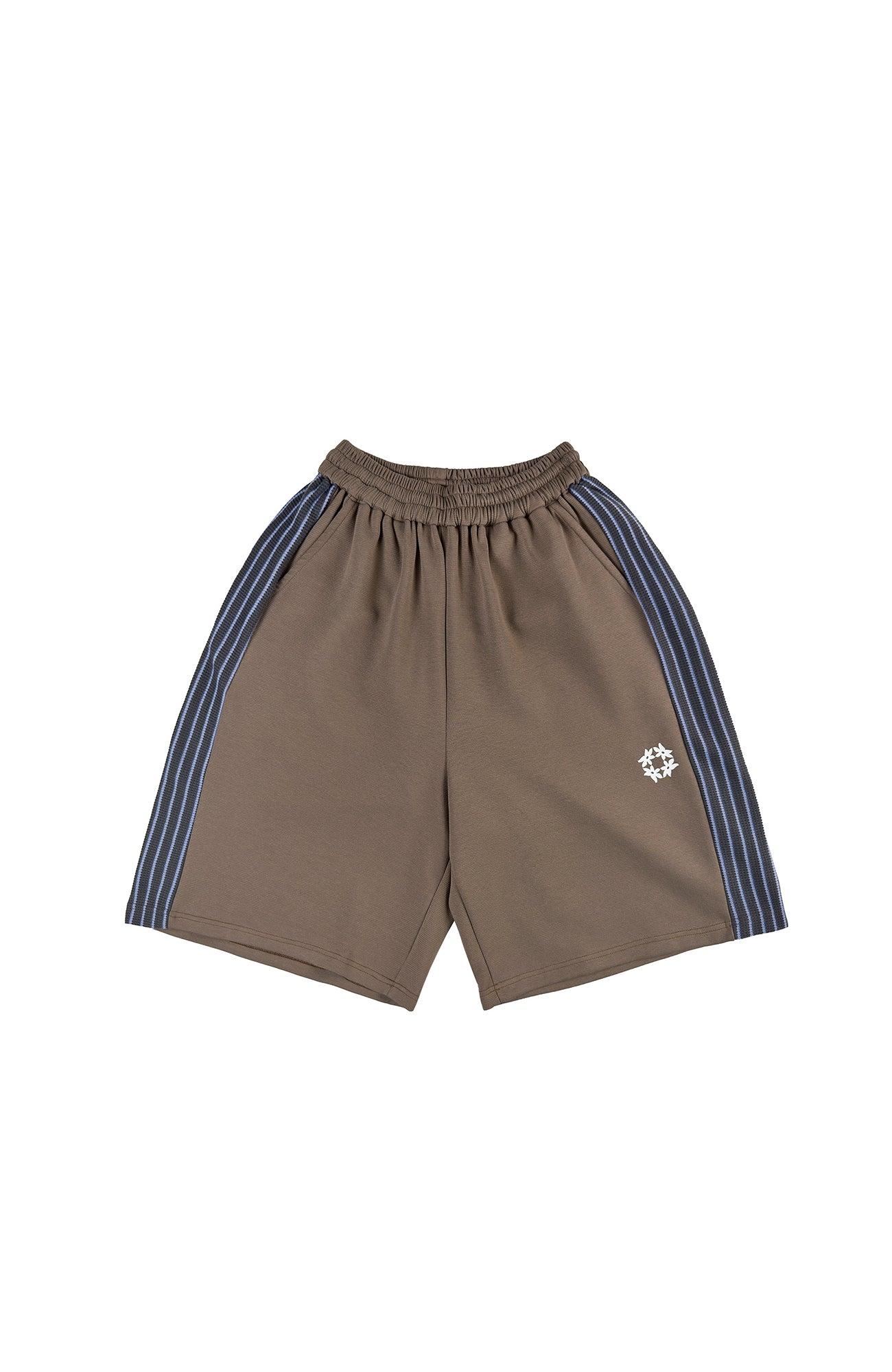 MIICHOUS Contrast Stripes Panel Shorts, premium urban and streetwear designers apparel on PROJECTISR.com, MIICHOUS