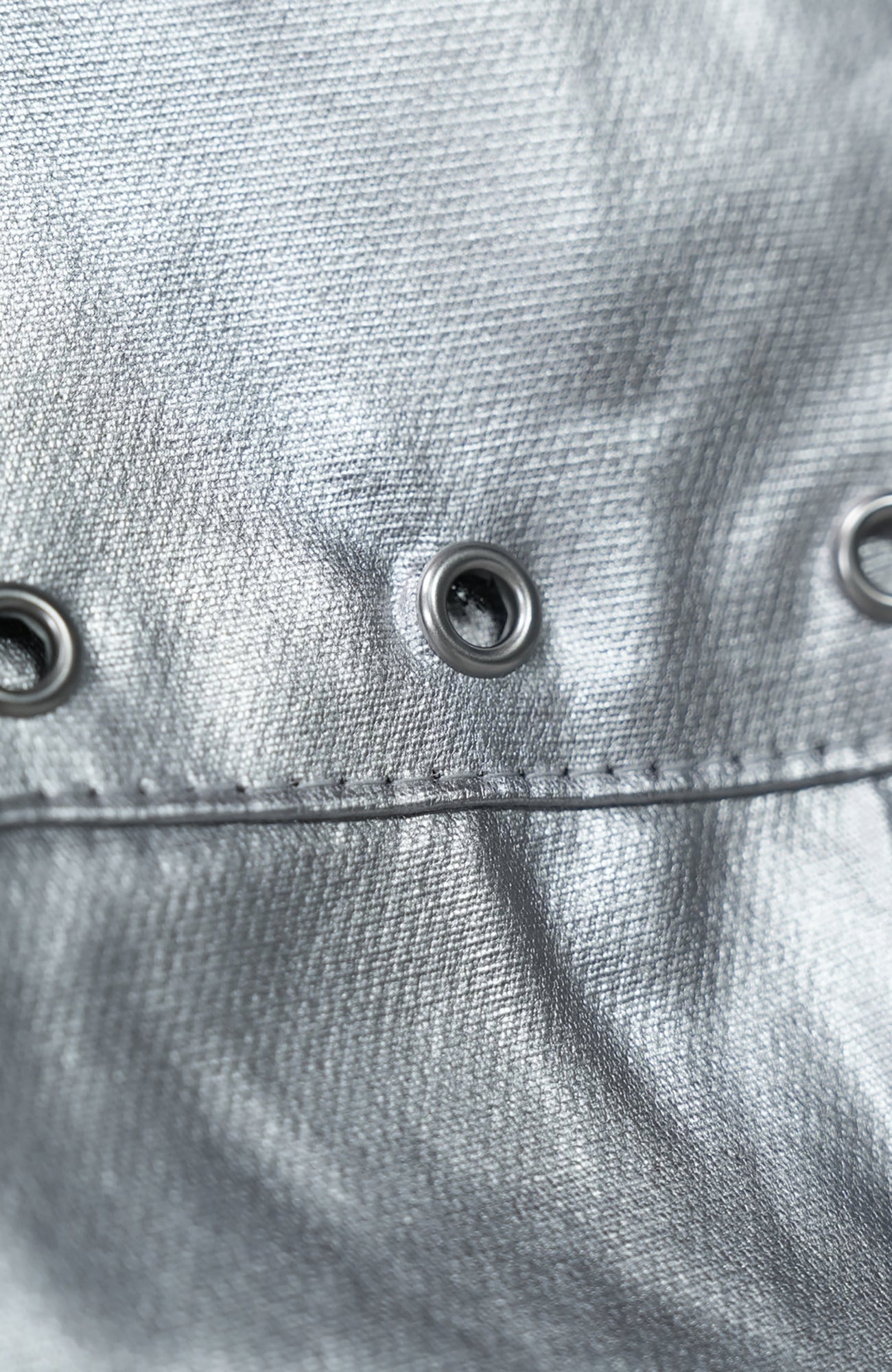 VE2 Metallic Coated Cargo Pants