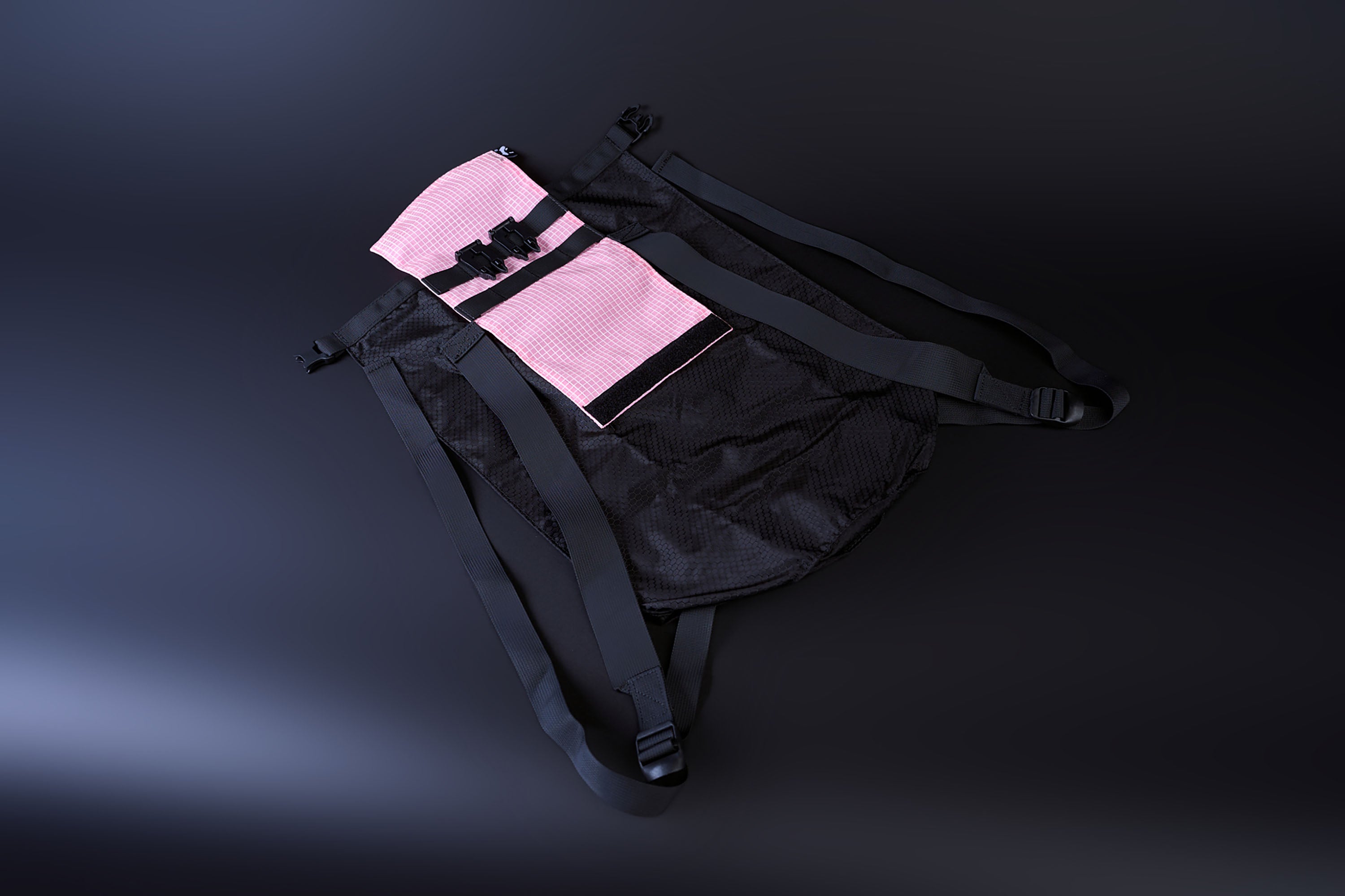 OVERCLOCK ROAM Rolltop Ripstop Foldable Backpack, premium urban and streetwear designers apparel on PROJECTISR.com, OVERCLOCK ROAM