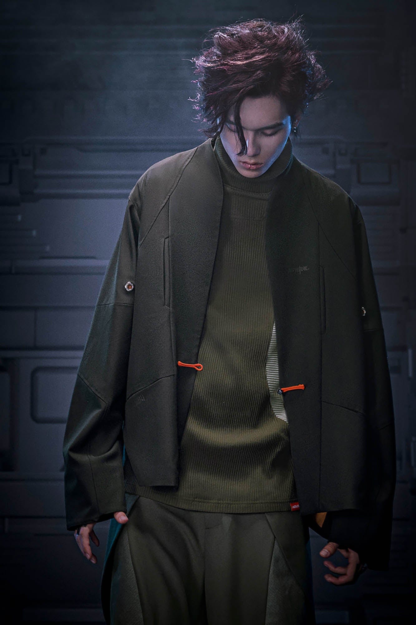 XIPHEVIL Deconstructed Utility Daoist Robe Black, premium urban and streetwear designers apparel on PROJECTISR.com, XIPHEVIL
