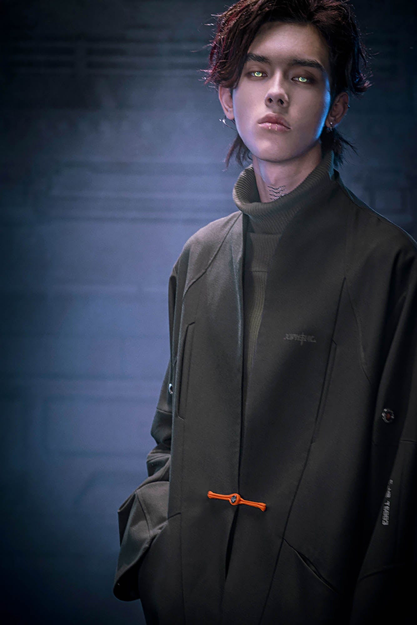 XIPHEVIL Deconstructed Utility Daoist Robe Black, premium urban and streetwear designers apparel on PROJECTISR.com, XIPHEVIL