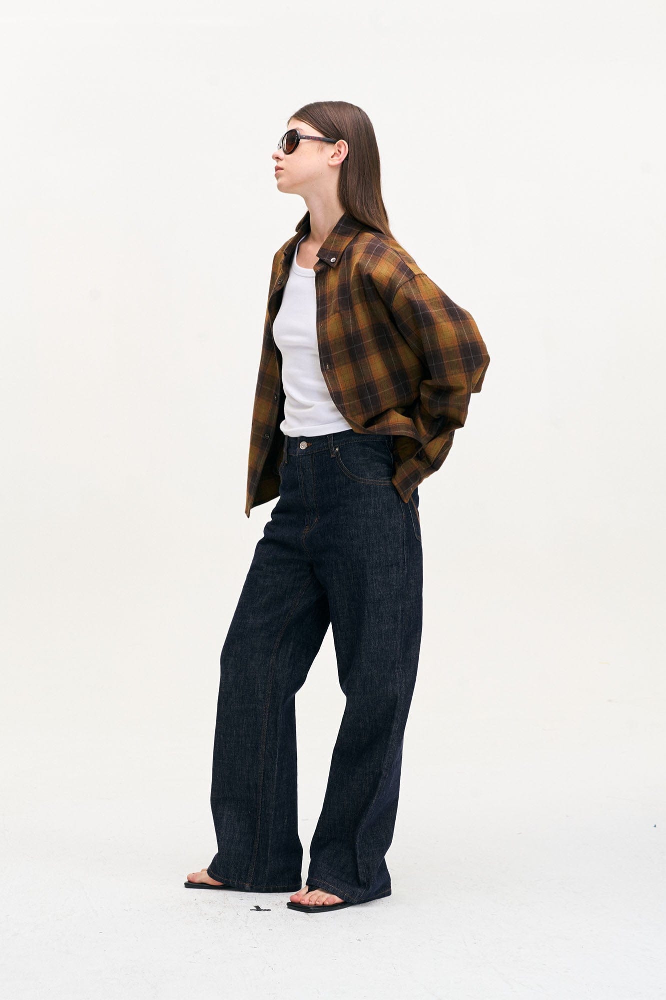 LEONSENSE Classical Straight-Leg Raw Jeans, premium urban and streetwear designers apparel on PROJECTISR.com, LEONSENSE