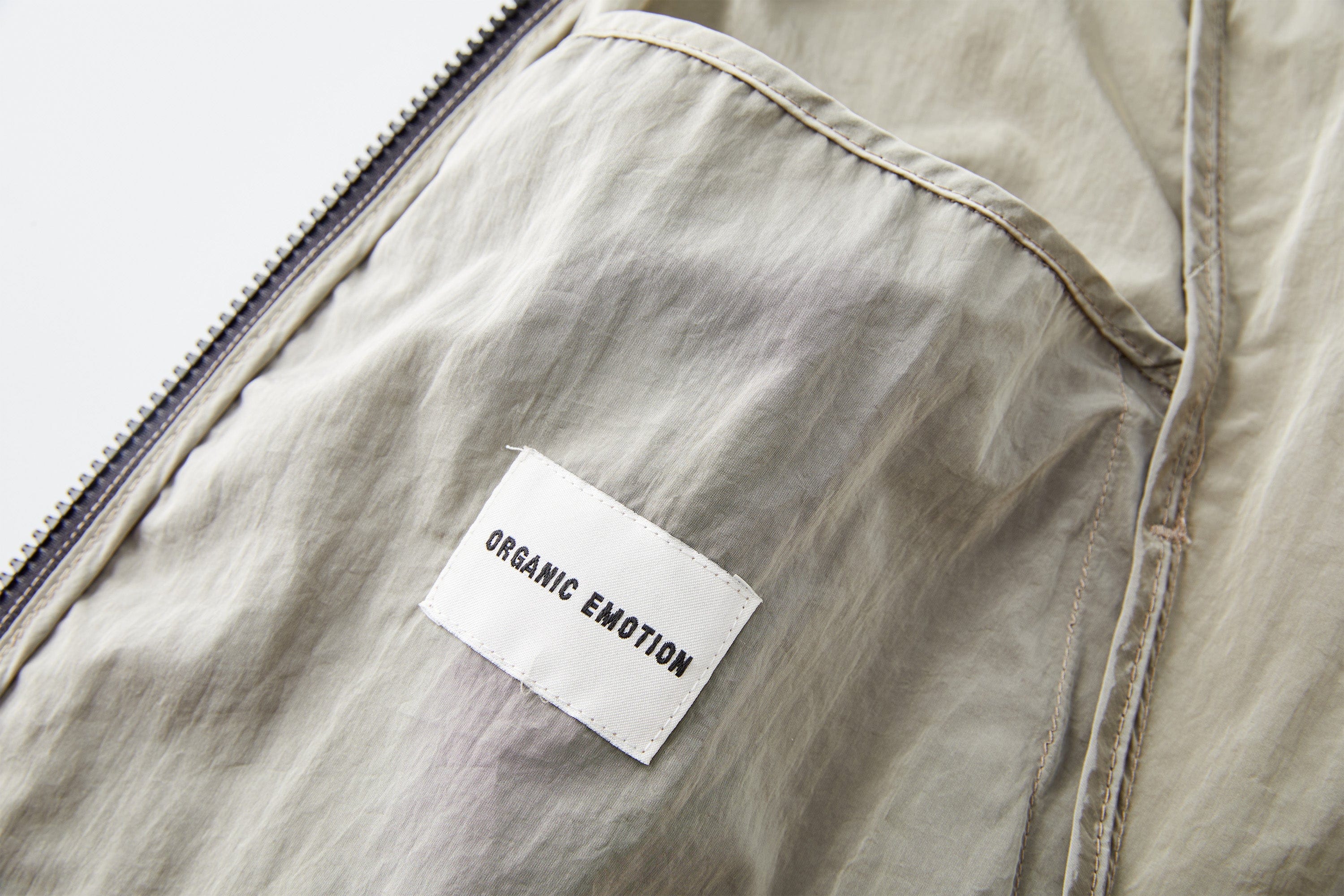 ORGANIC EMOTION Packable Utility UV Protection Hooded Windbreaker, premium urban and streetwear designers apparel on PROJECTISR.com, ORGANIC EMOTION