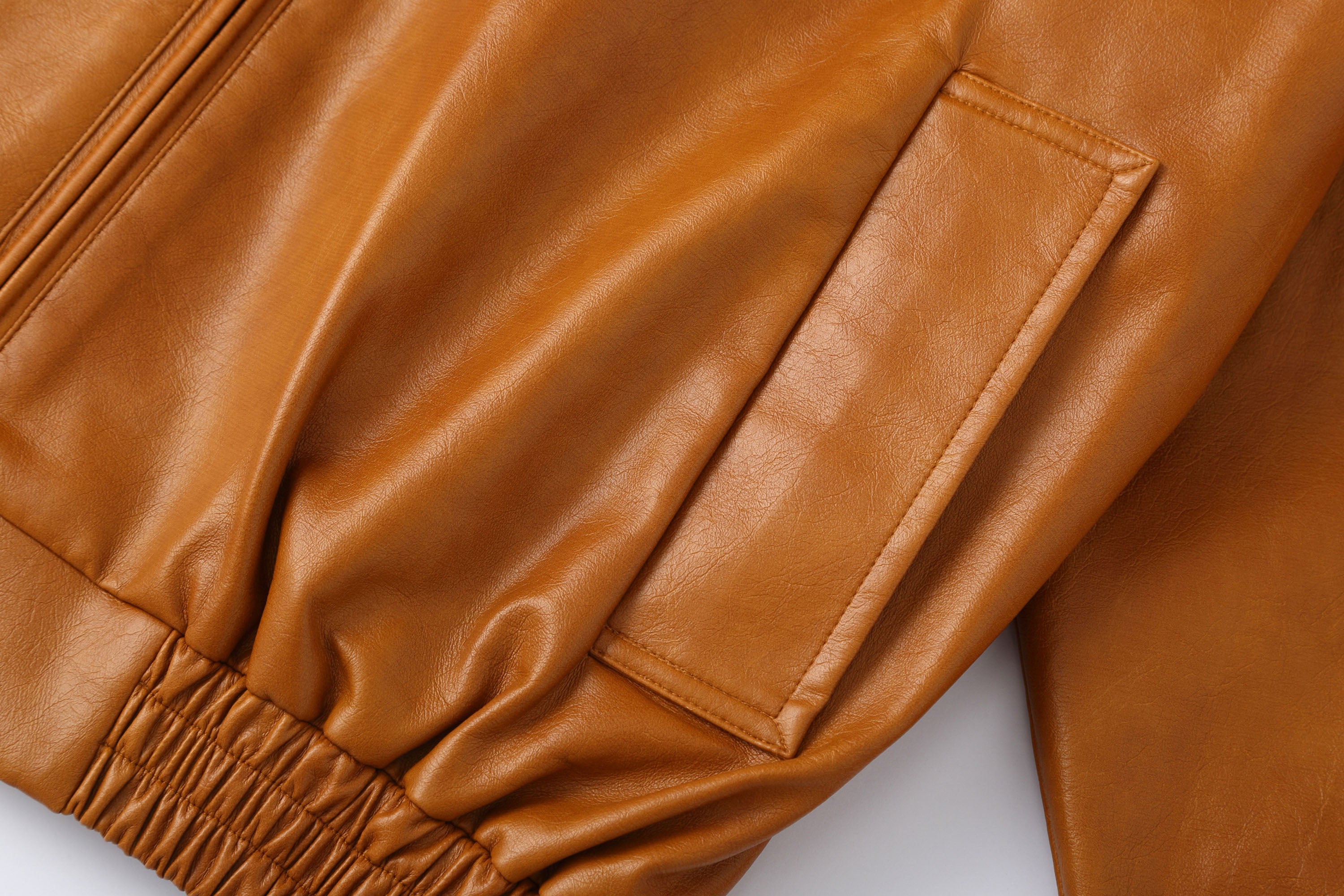 CLP Faux Leather Oversized Blouson