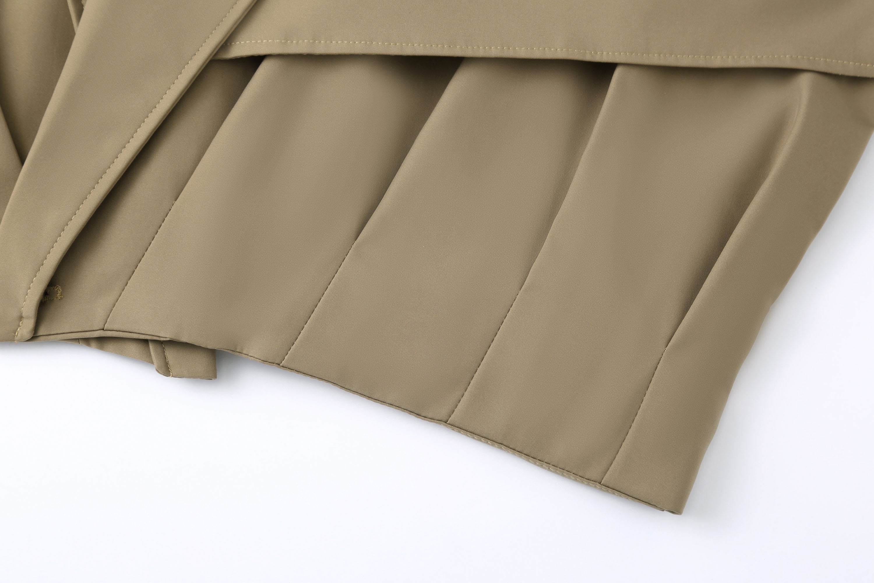 CLP Architectural Cropped Trench Jacket