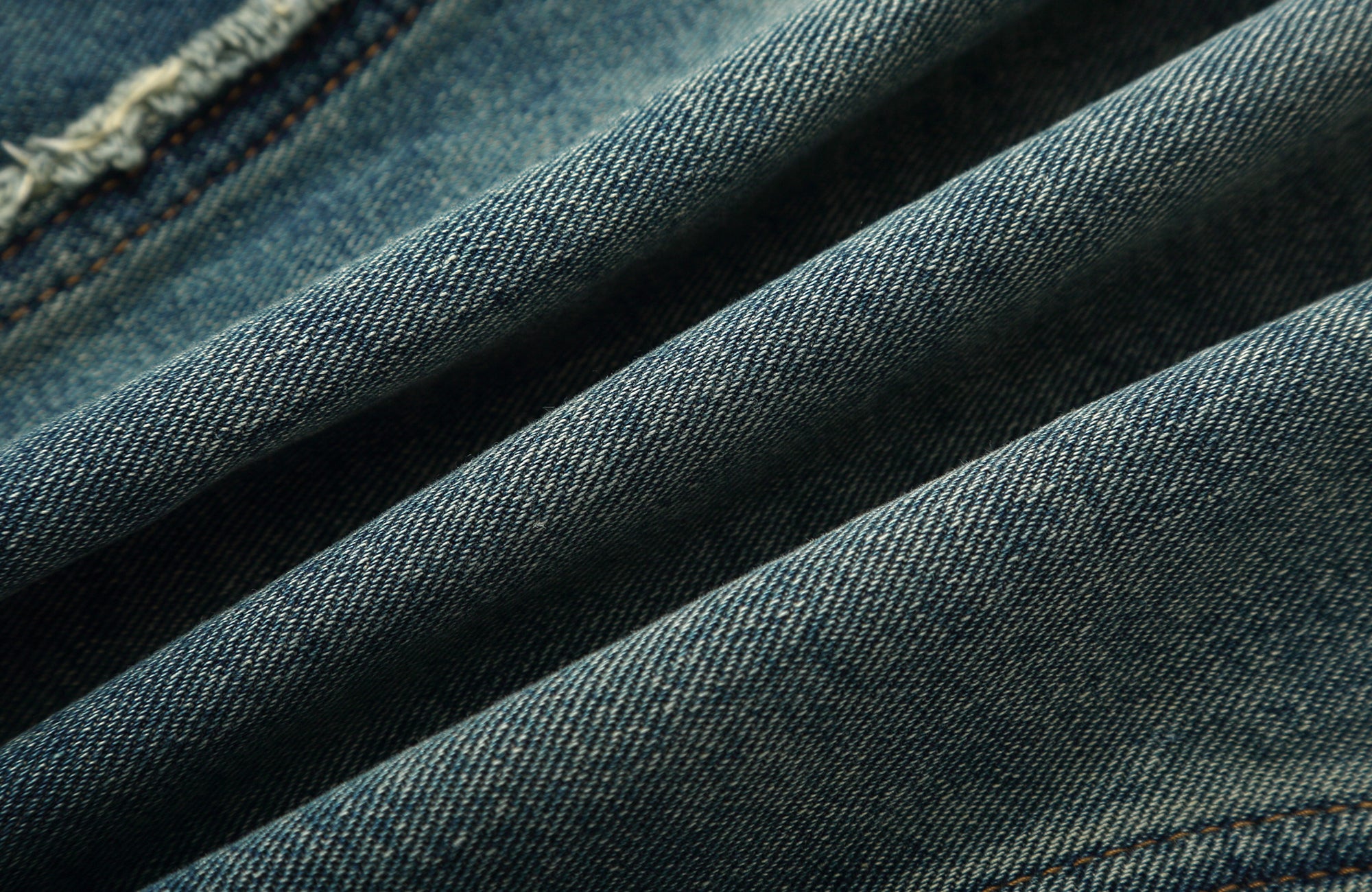 CLP Frayed Paneled Washed Denim Jacket, premium urban and streetwear designers apparel on PROJECTISR.com, CLP