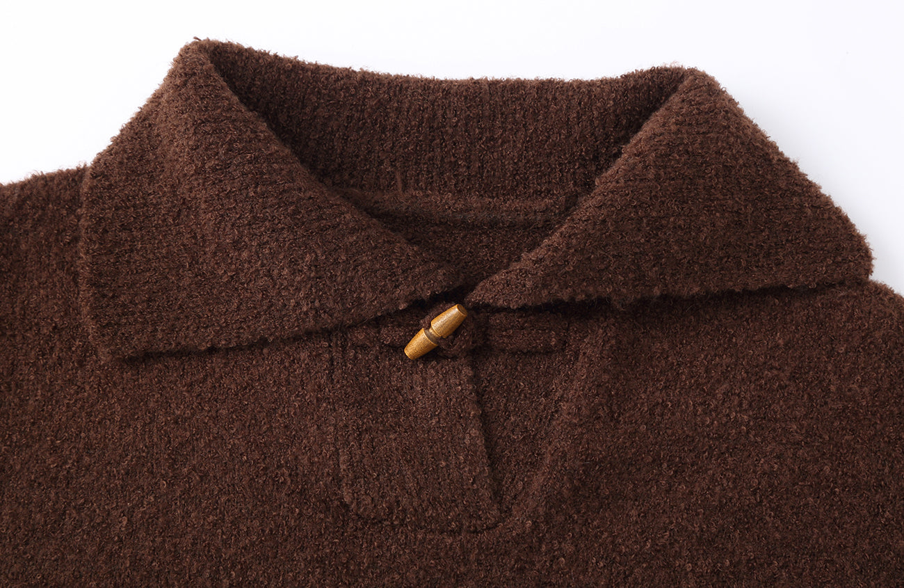 CLP Wool -Blend Toggle-Neck Knit Pullover, premium urban and streetwear designers apparel on PROJECTISR.com, CLP