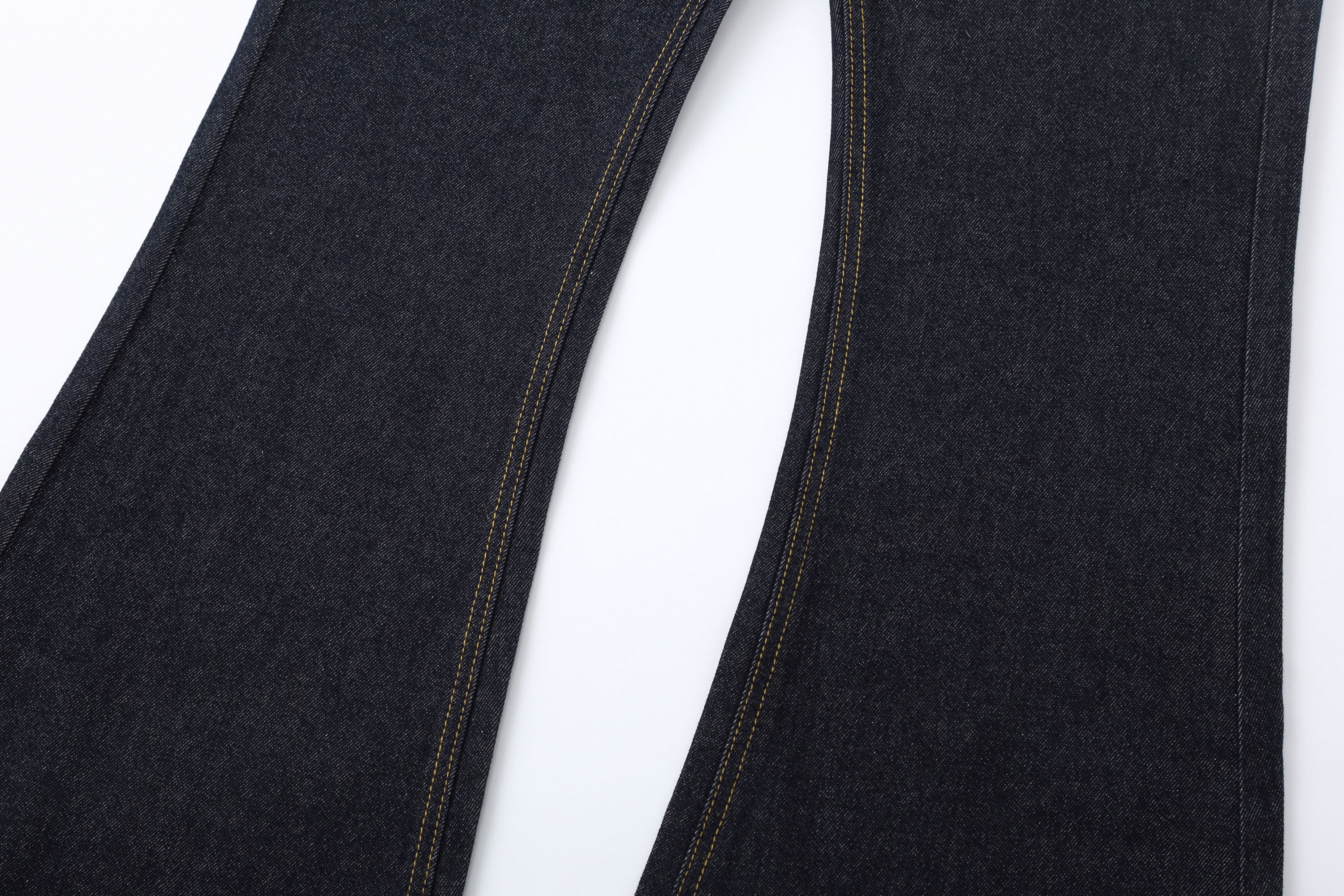 CLP Retro Flared Raw Jeans