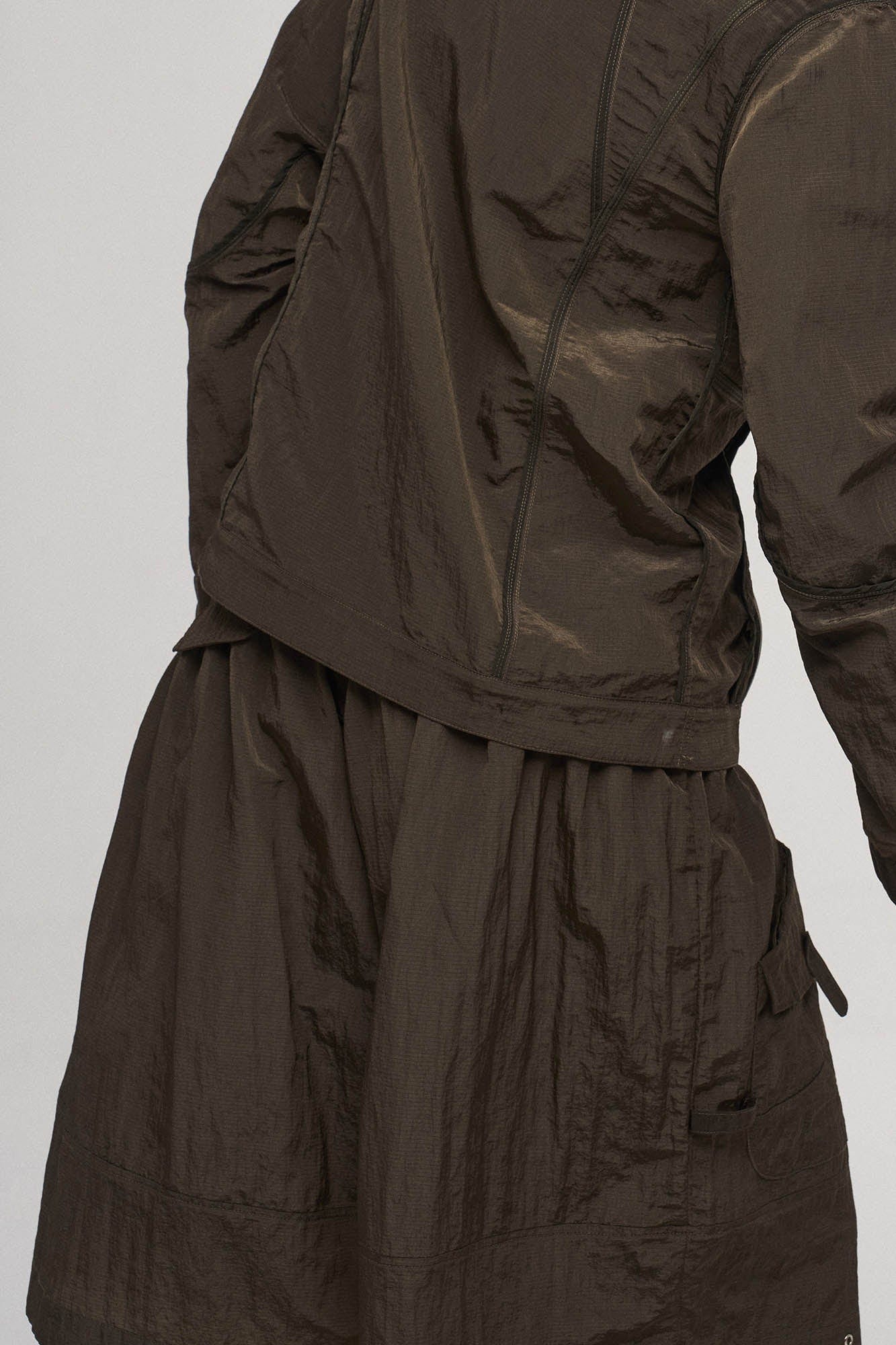 ILNya Nieternite Nifutur Multi-Pocket Crinkled Oversized Shorts, premium urban and streetwear designers apparel on PROJECTISR.com, ILNya Nieternite Nifutur