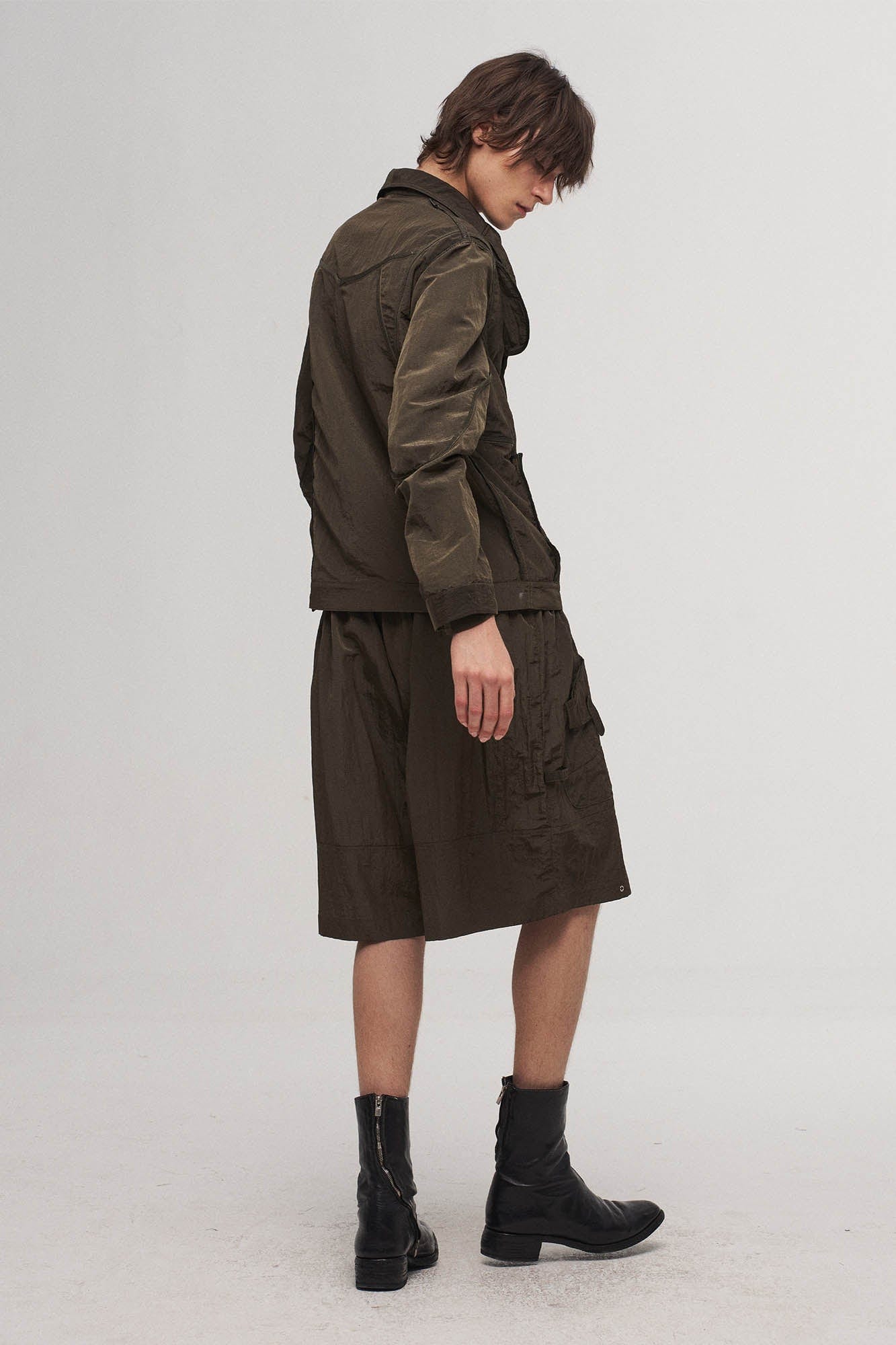 ILNya Nieternite Nifutur Utility Seam-Paneled Reversible Jacket, premium urban and streetwear designers apparel on PROJECTISR.com, ILNya Nieternite Nifutur