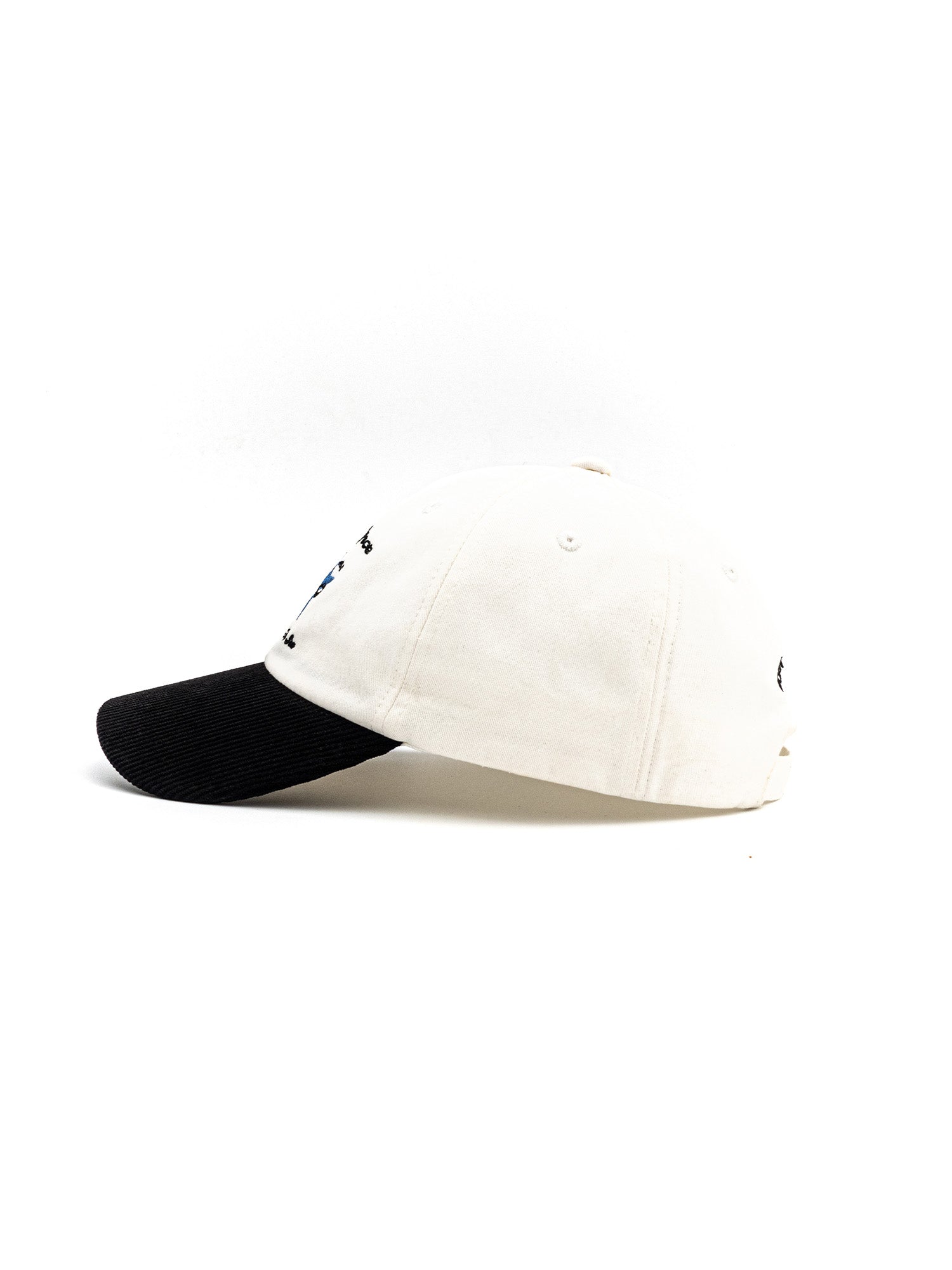 IN EXISTENCE Embroidered Star Corduroy-Brim Baseball Cap