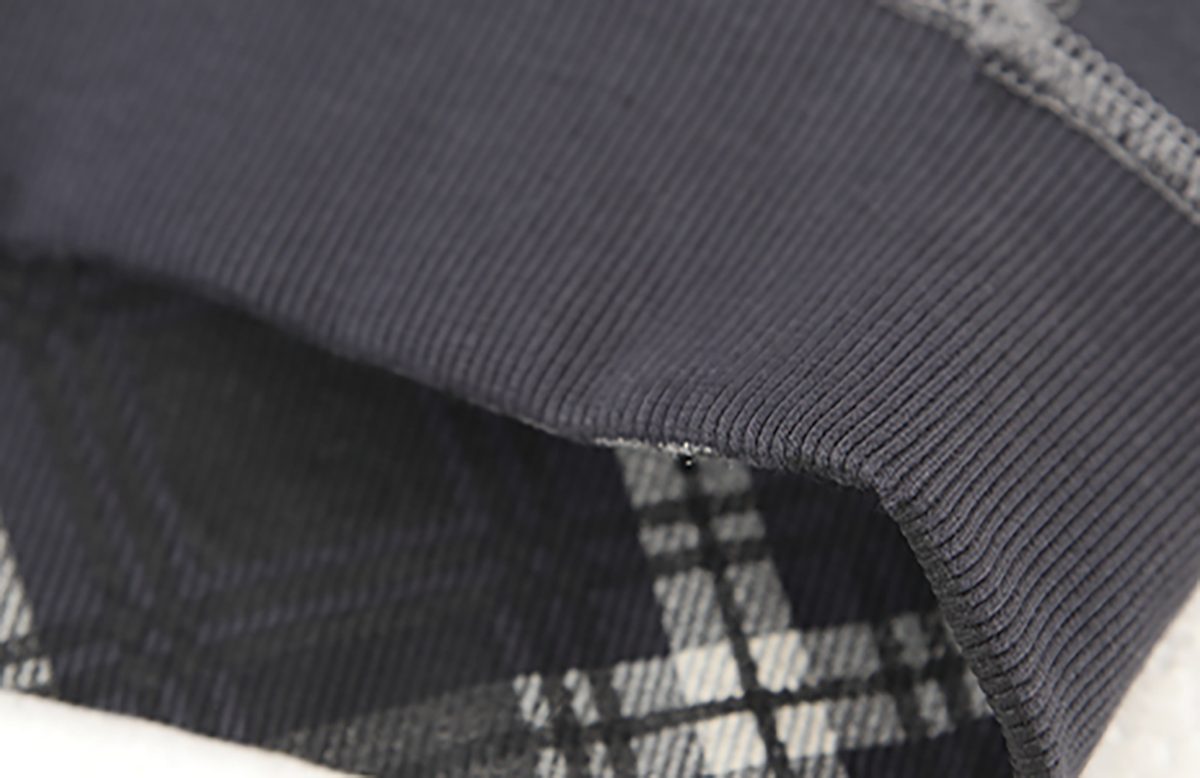 HAHAHA STUDIOS Plaid Reversible Hooded Jacket