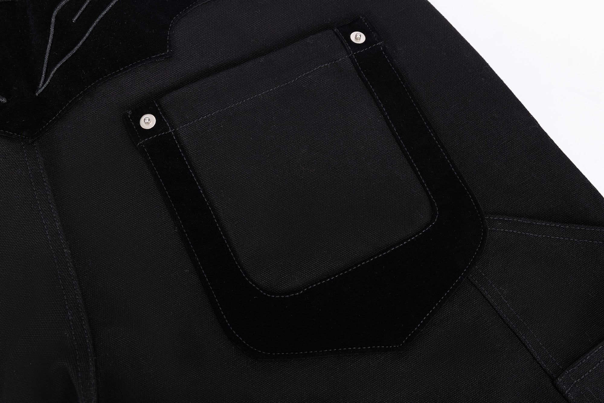 ESAIAS Rune Embroidered Velvet Panel Pants, premium urban and streetwear designers apparel on PROJECTISR.com, ESAIAS