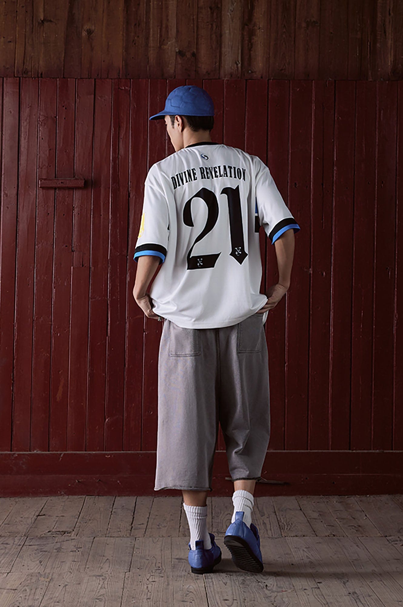 IN EXISTENCE NO.21 Contrast Graphic Sports T-Shirt, premium urban and streetwear designers apparel on PROJECTISR.com, IN EXISTENCE