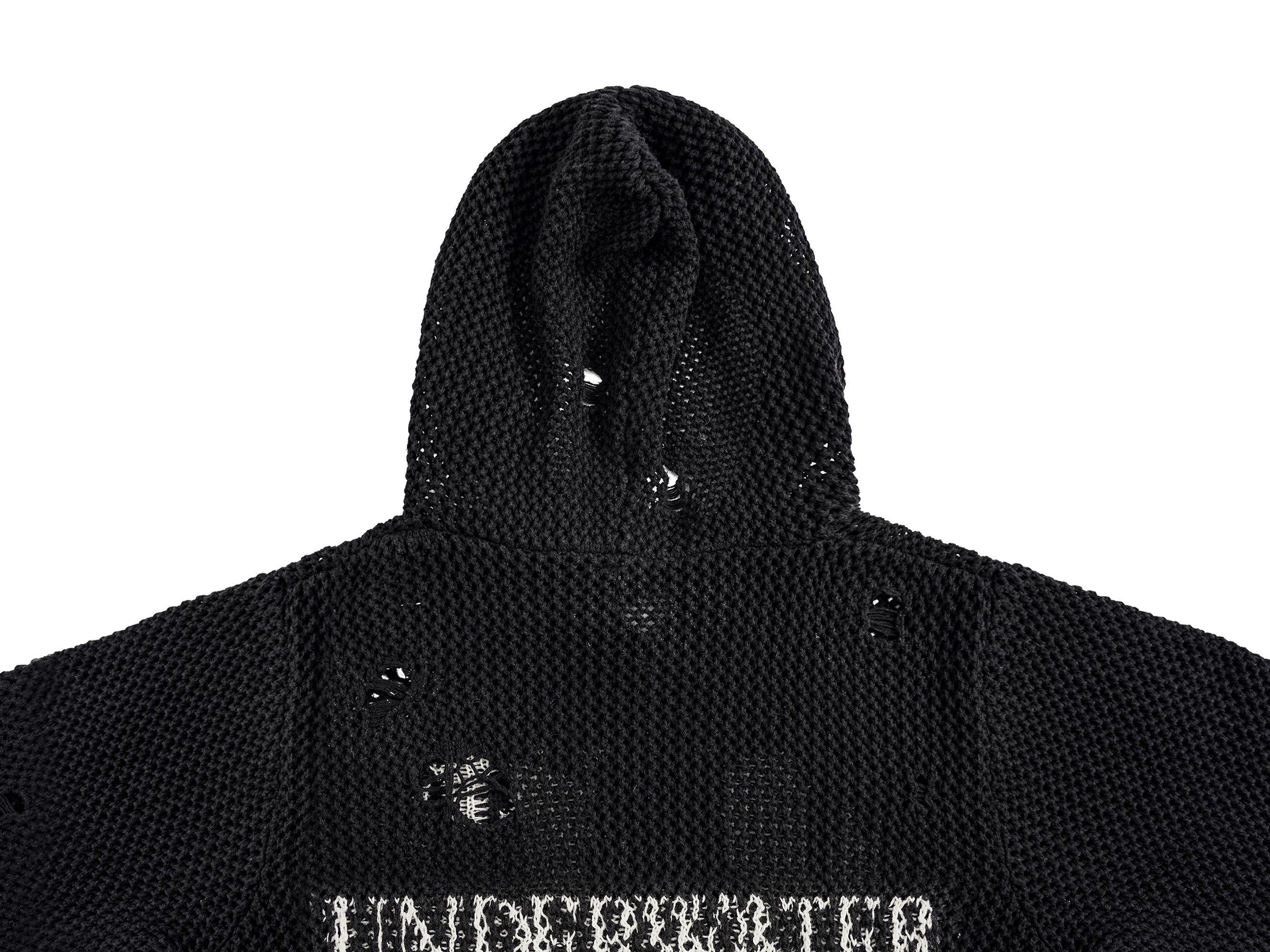 UNDERWATER Hellbound Wing Hooded Zip-Up Cardigan