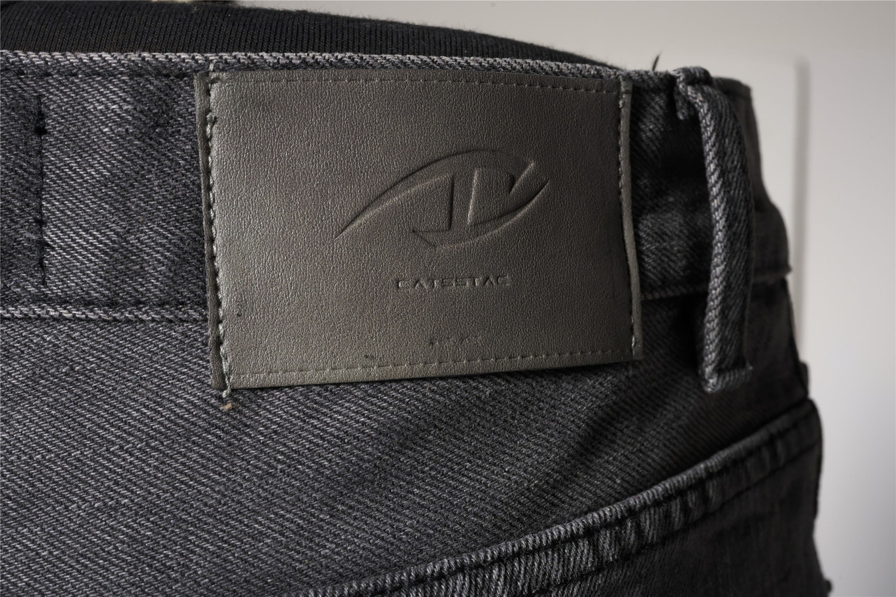 CATSSTAC Wave-Washed Flared Jeans, premium urban and streetwear designers apparel on PROJECTISR.com, CATSSTAC
