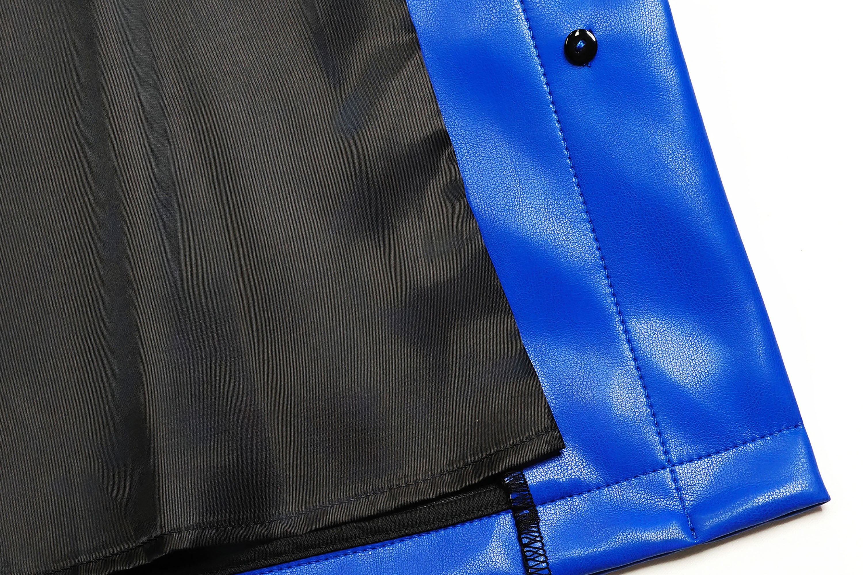 FACEONLAB Utility Faux Leather Buttoned Maxi Skirt, premium urban and streetwear designers apparel on PROJECTISR.com, FACEONLAB