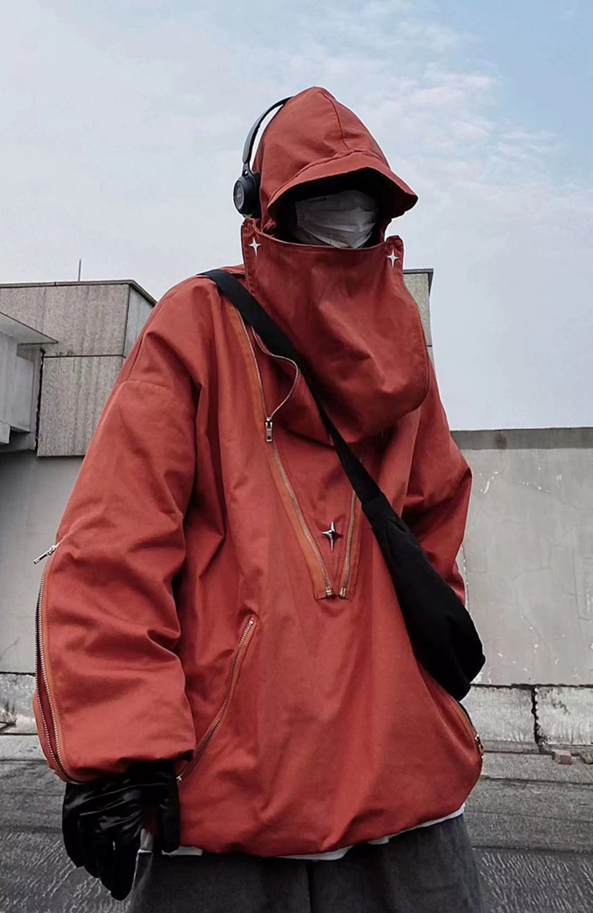UUCSCC Utility Hooded Windbreaker Jacket