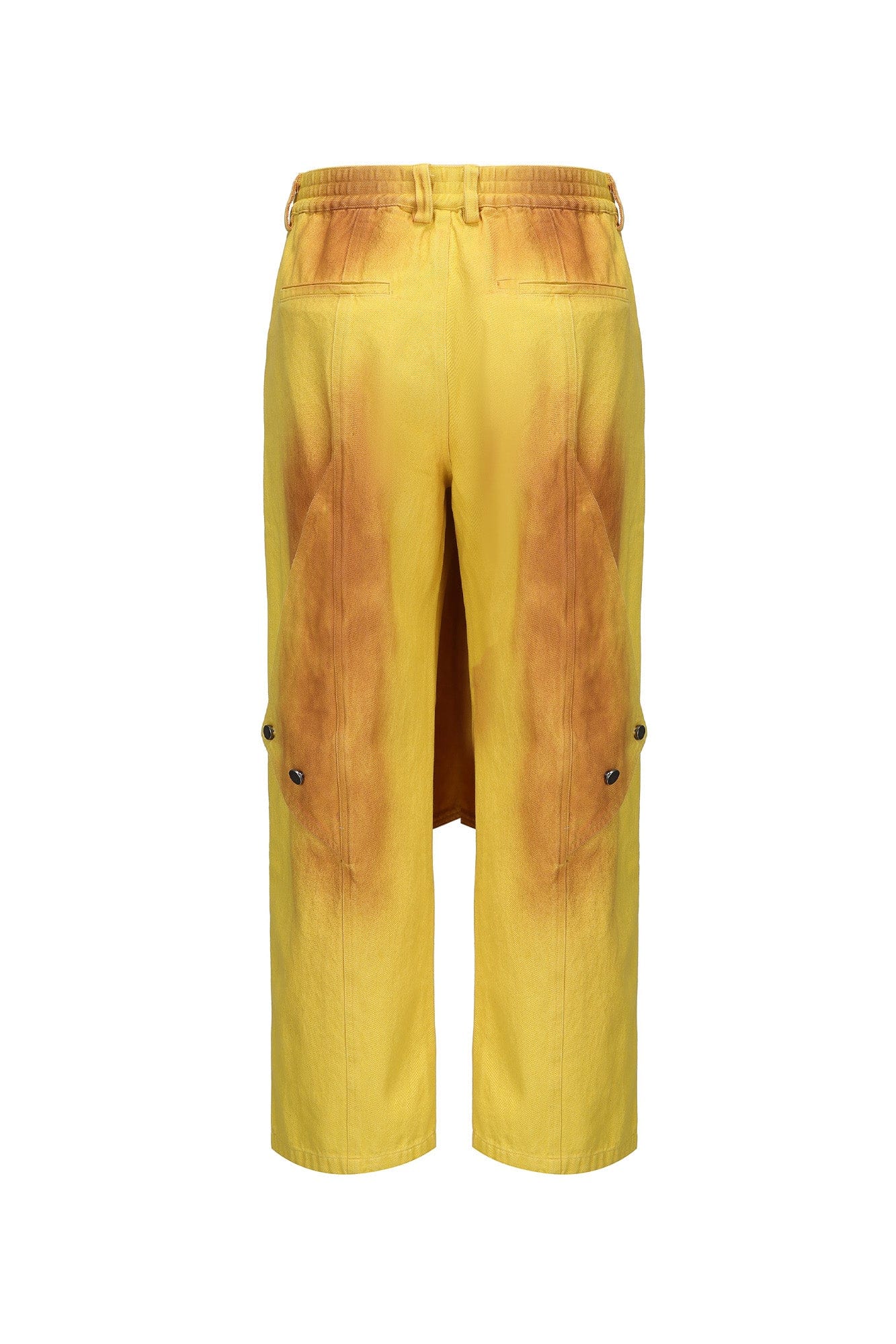 VANN VALRENCE Dye-Washed Convertible Wide-Leg Pants, premium urban and streetwear designers apparel on PROJECTISR.com, VANN VALRENCE