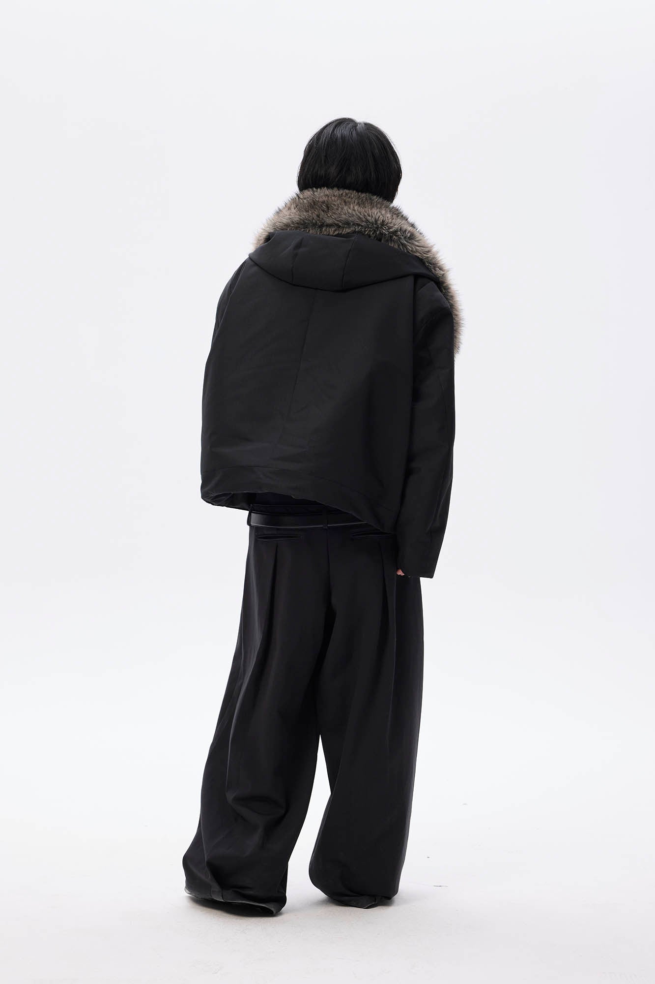 WHISTLEHUNTER Detachable Faux Fur Collar Waterproof Padded Jacket, premium urban and streetwear designers apparel on PROJECTISR.com, WHISTLEHUNTER