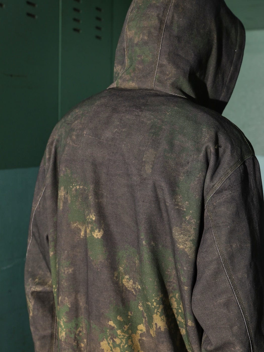 DND4DES Camouflage Graffiti Zip-Up Jacket, premium urban and streetwear designers apparel on PROJECTISR.com, DND4DES