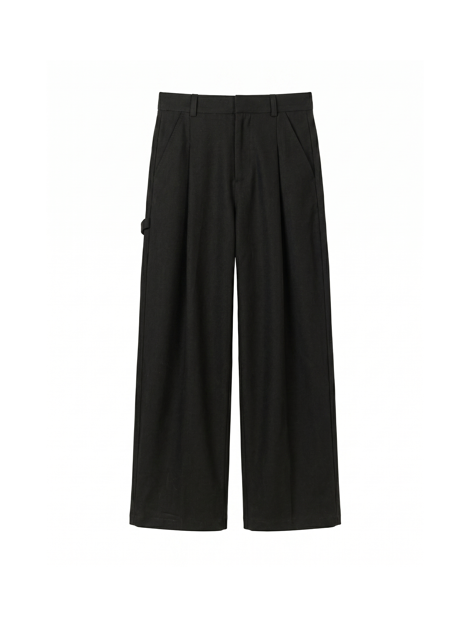 GRAINMUSTARD Minimal Draped Wide-Leg Trousers, premium urban and streetwear designers apparel on PROJECTISR.com, GRAINMUSTARD