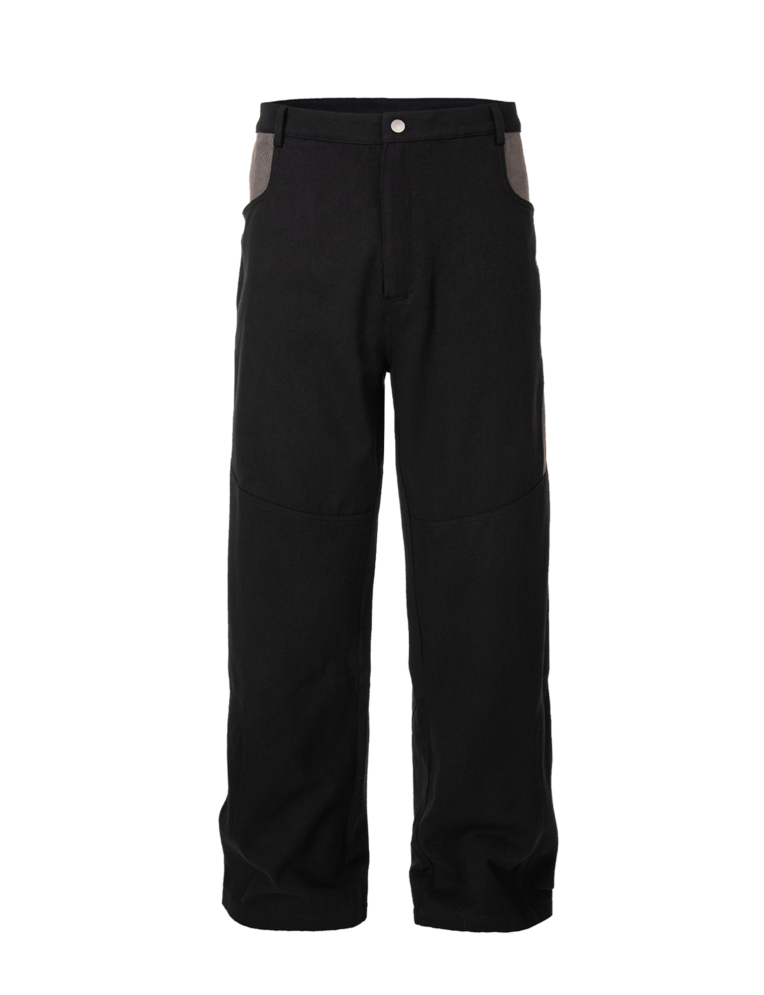 F2CE Paneled Contrast Embroidered LOGO Pants