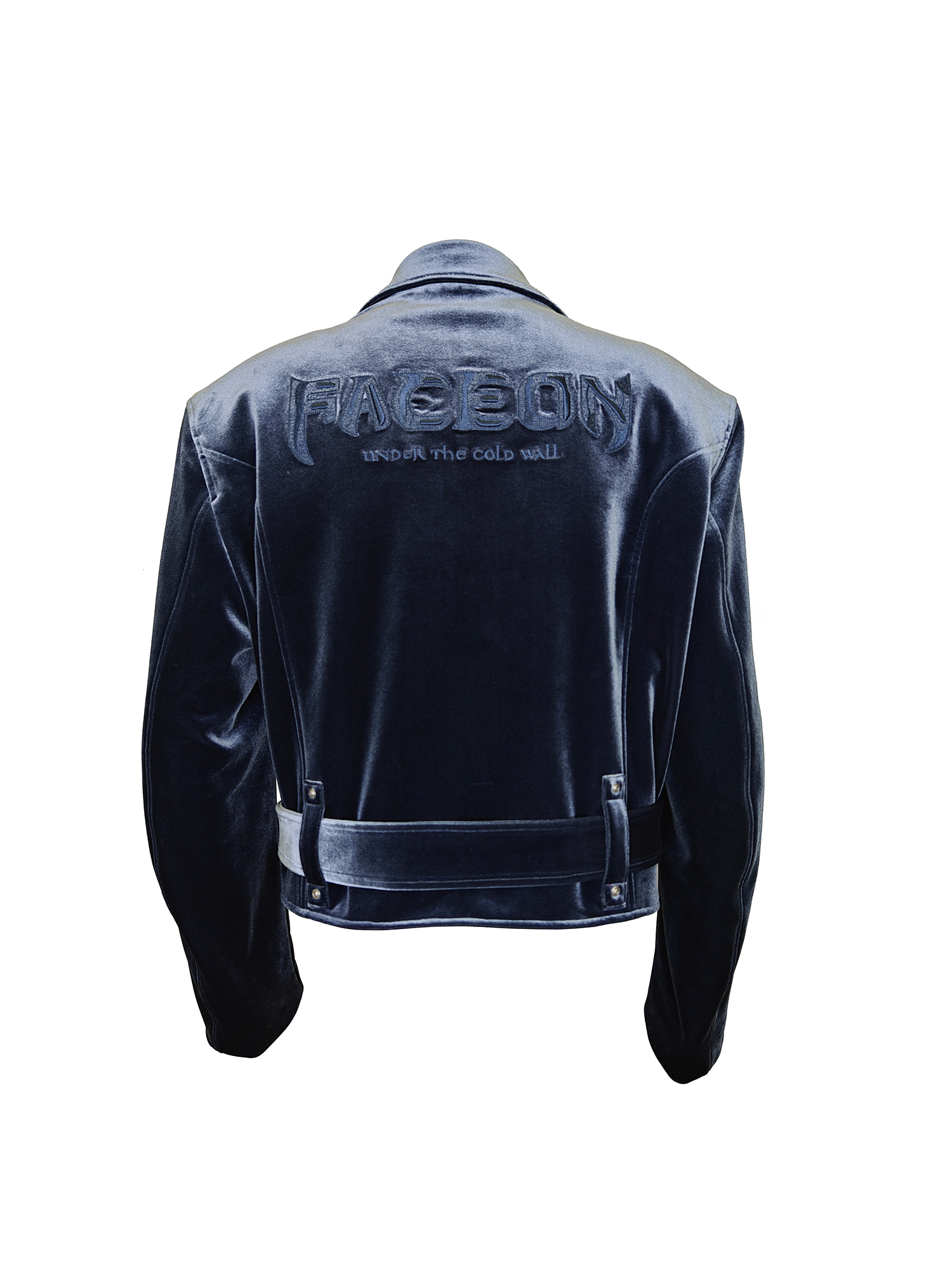 FACEONLAB Velvet Metal Epaulettes Jacket