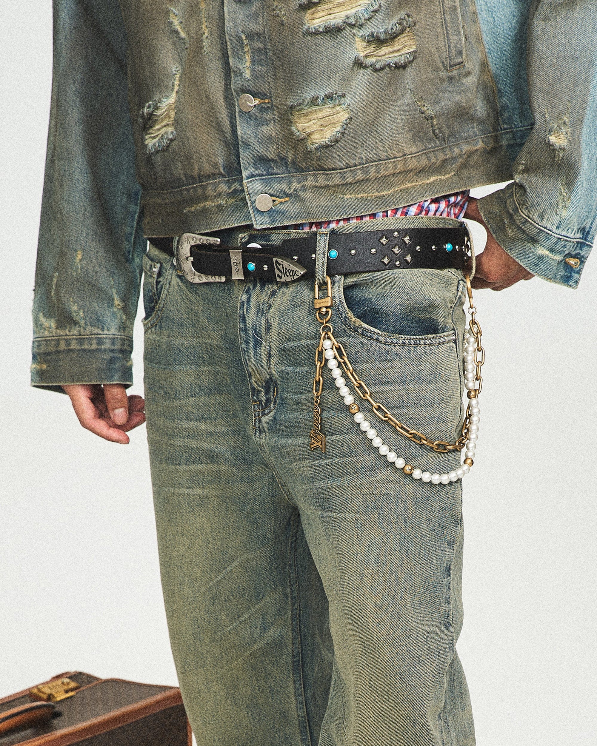 STEEPC The Classic Washed Flared Jeans, premium urban and streetwear designers apparel on PROJECTISR.com, STEEPC